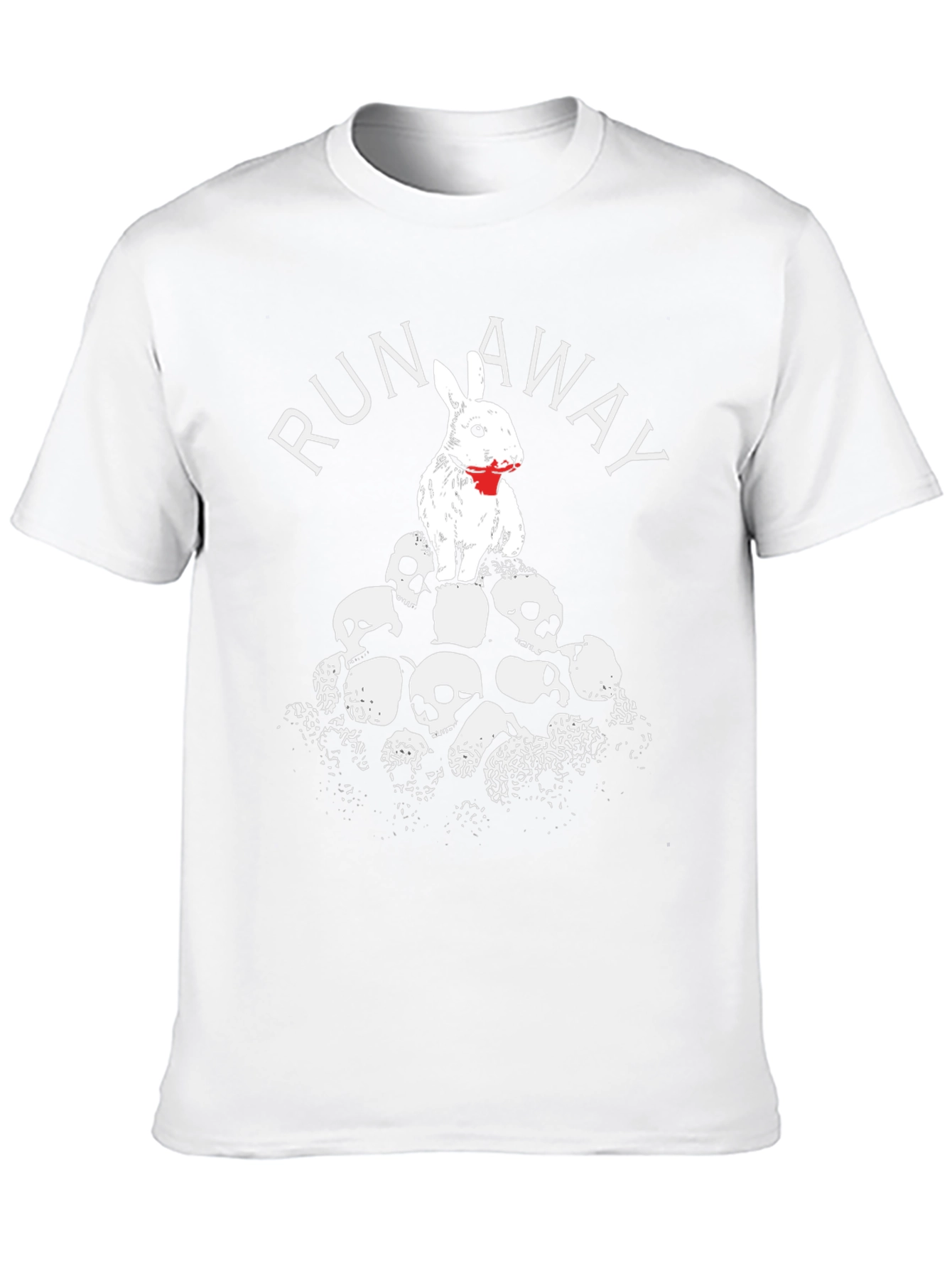 Run Away Rabbit Graphic T-Shirt