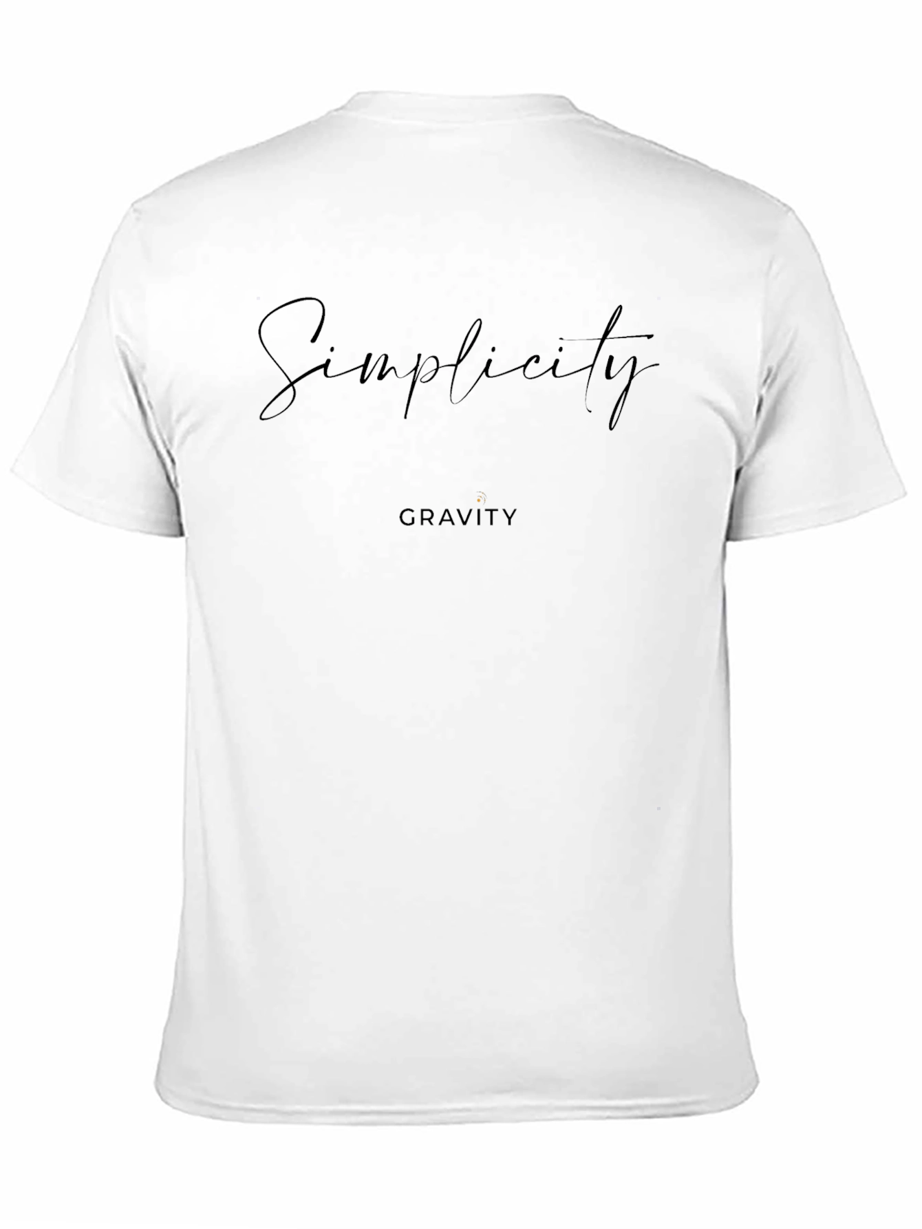 Simplicity Gravity Black T-Shirt