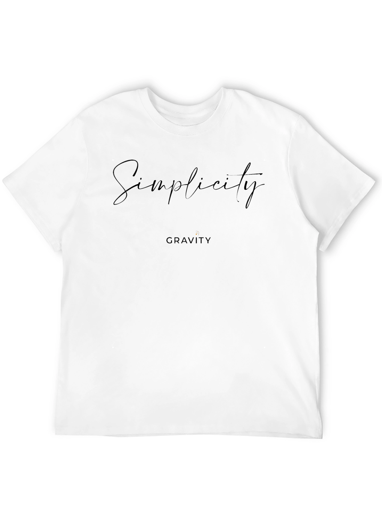 Simplicity Gravity Black T-Shirt