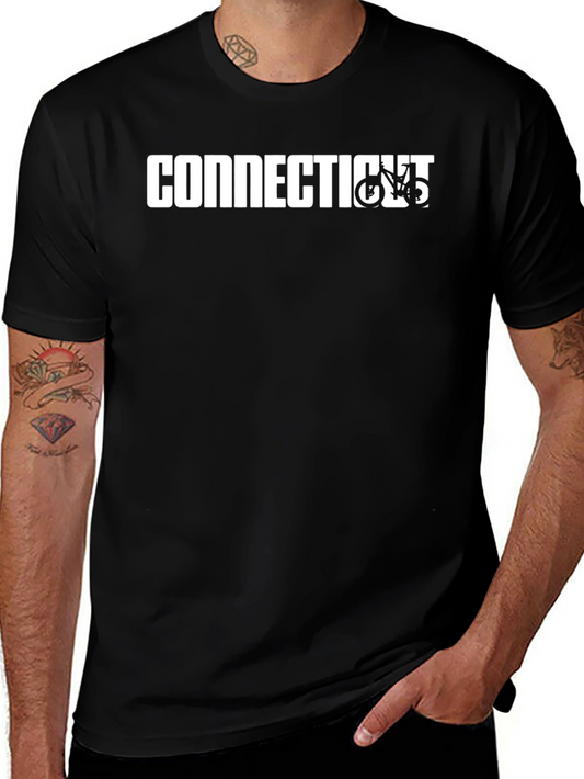Connecticut Biking Graphic Tee