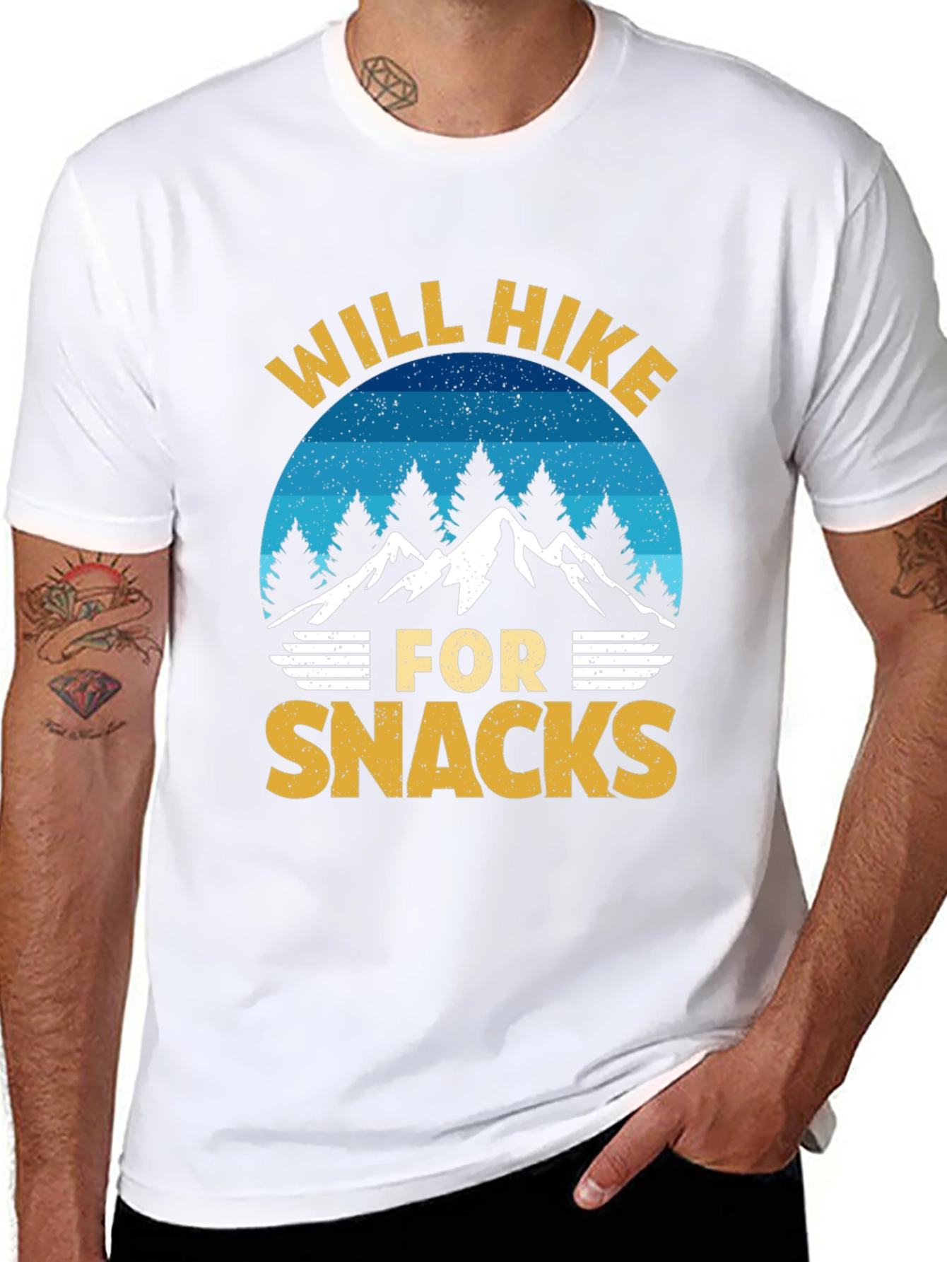 Will Hike for Snacks T-Shirt