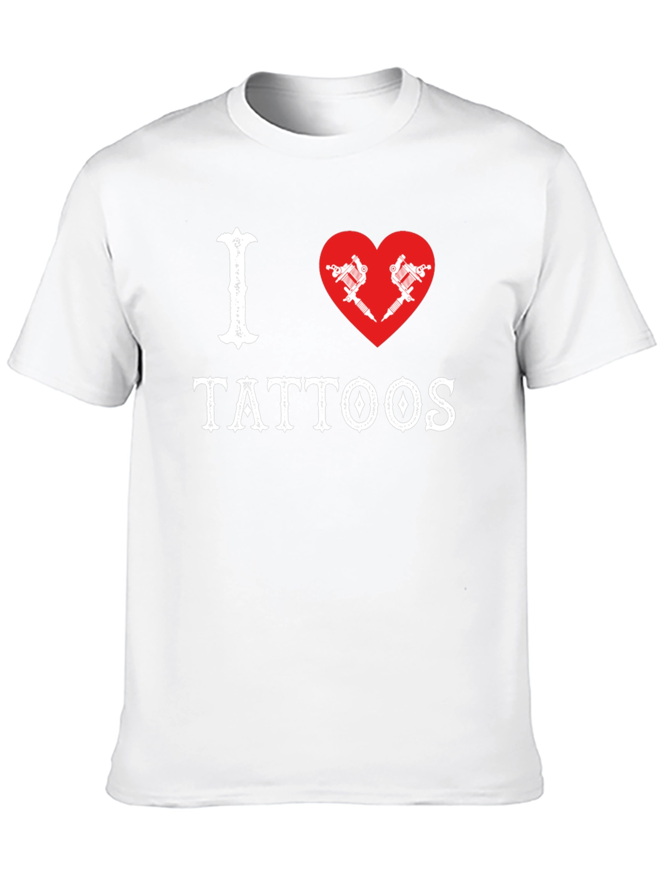 I Heart Tattoos Black Tee