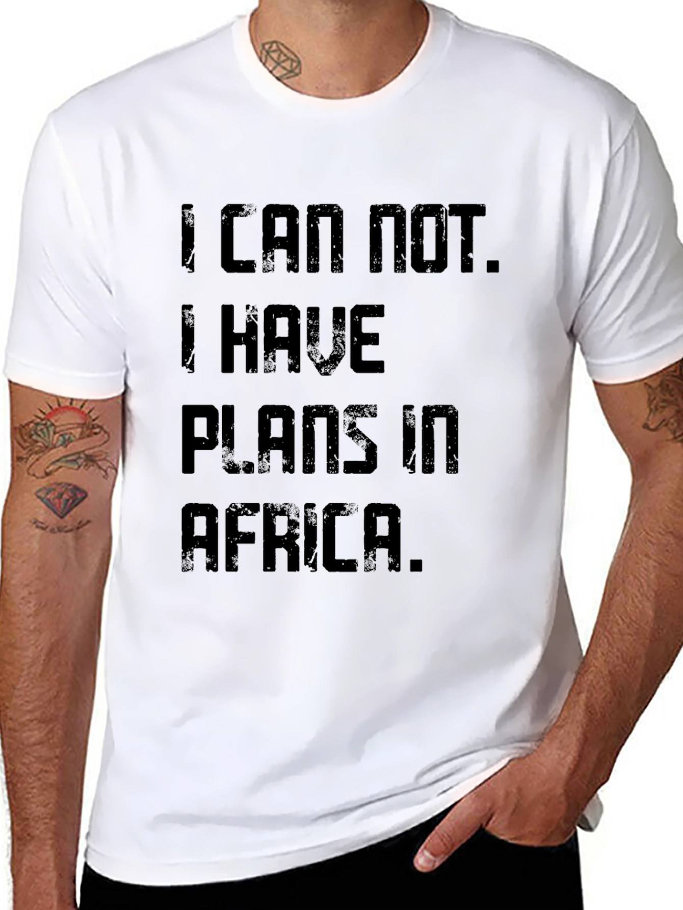 I Can Not. I Have Plans In Africa T-Shirt