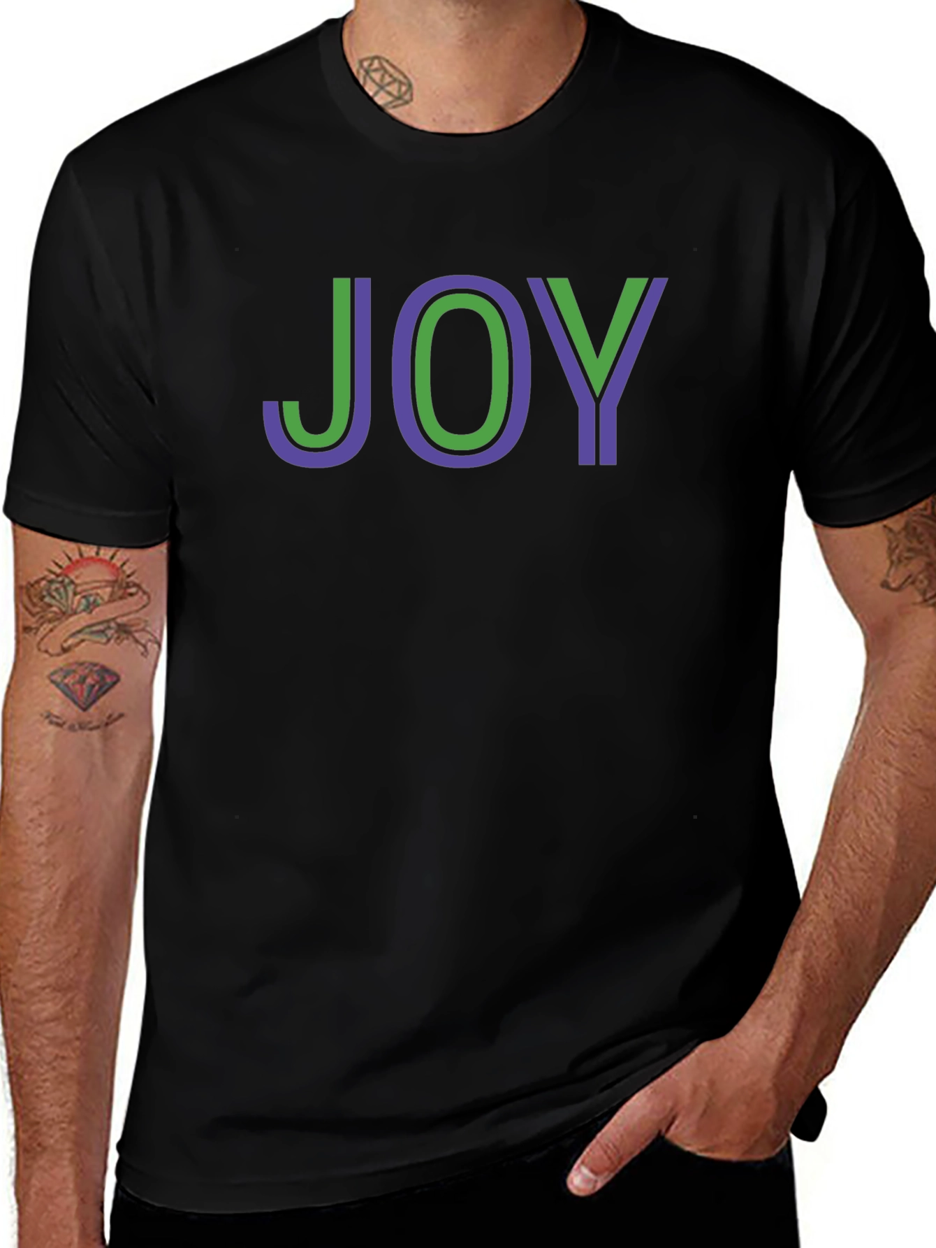 Joy Graphic Tee - Modern Comfort