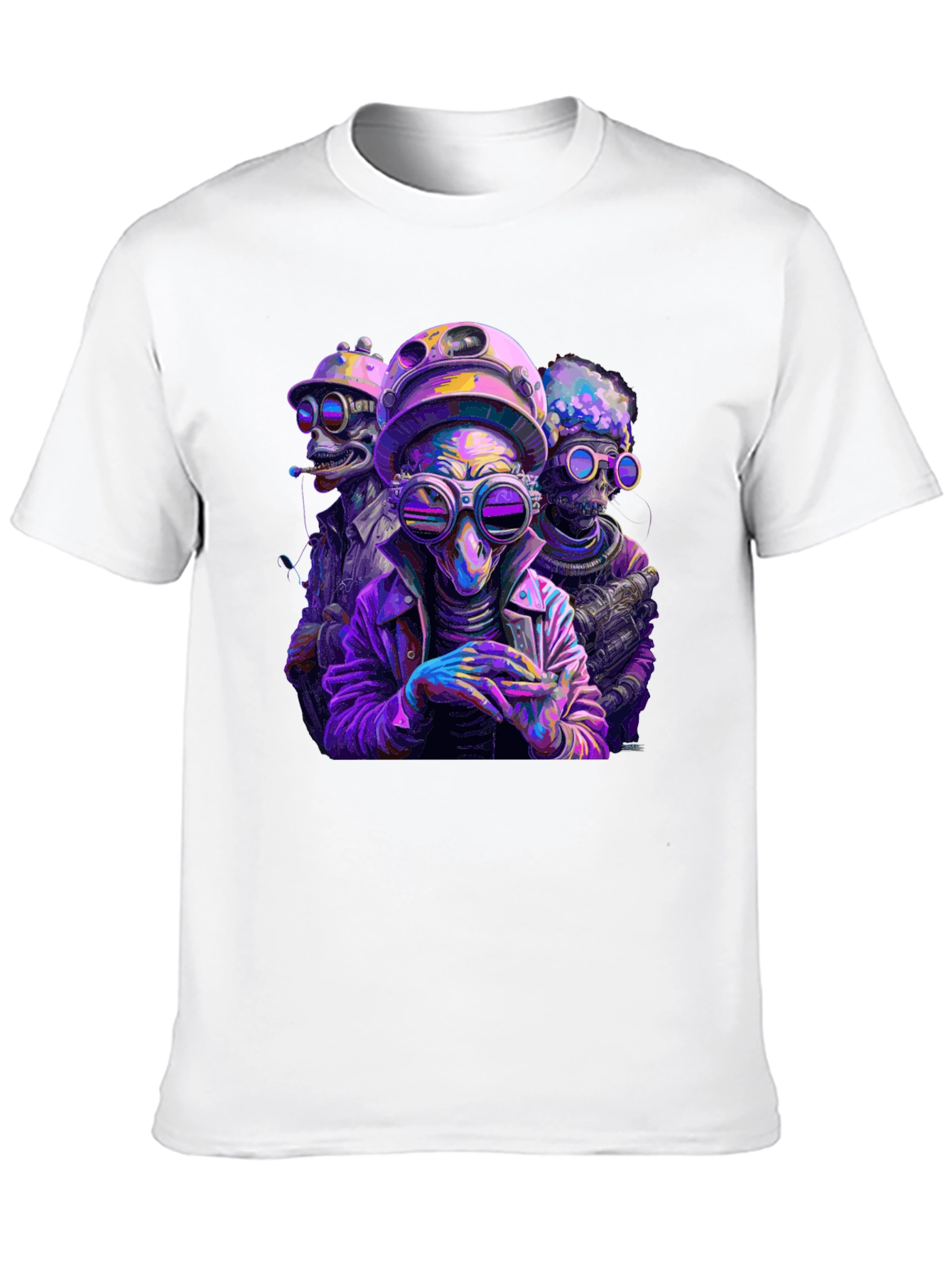 Sci-Fi Alien T-Shirt - Unique Graphic Tee