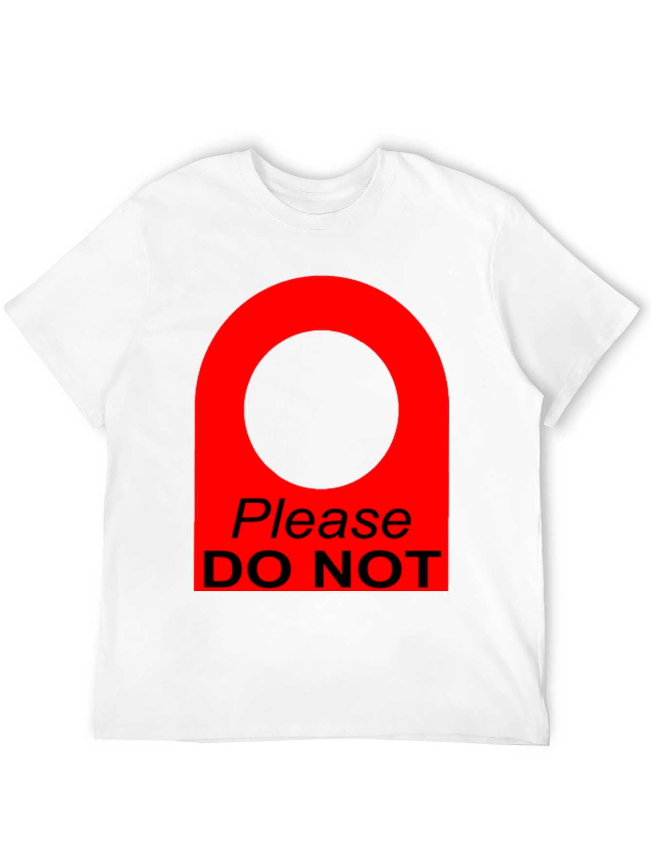 Please Do Not Disturb Novelty Graphic Tee