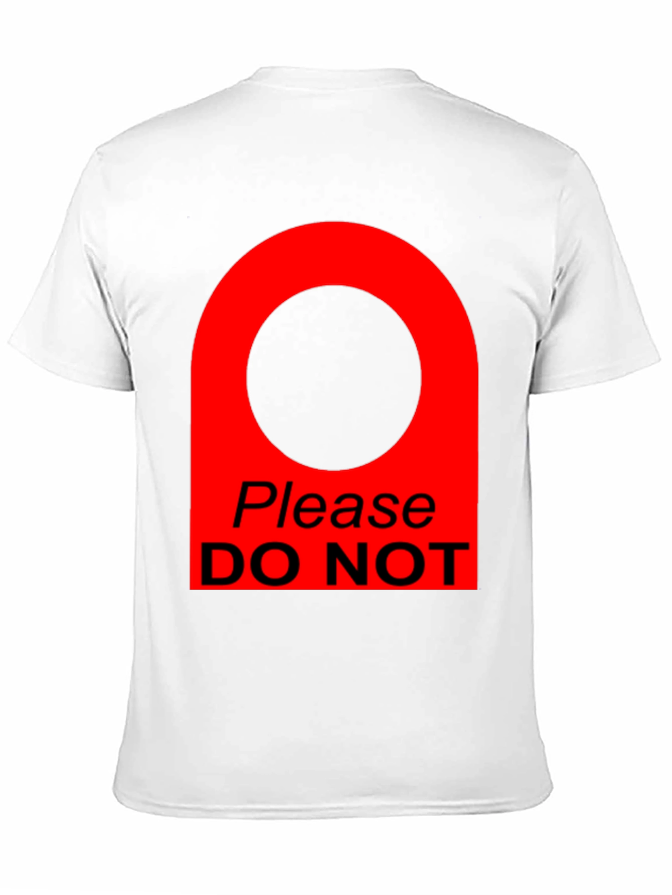 Please Do Not Disturb Novelty Graphic Tee