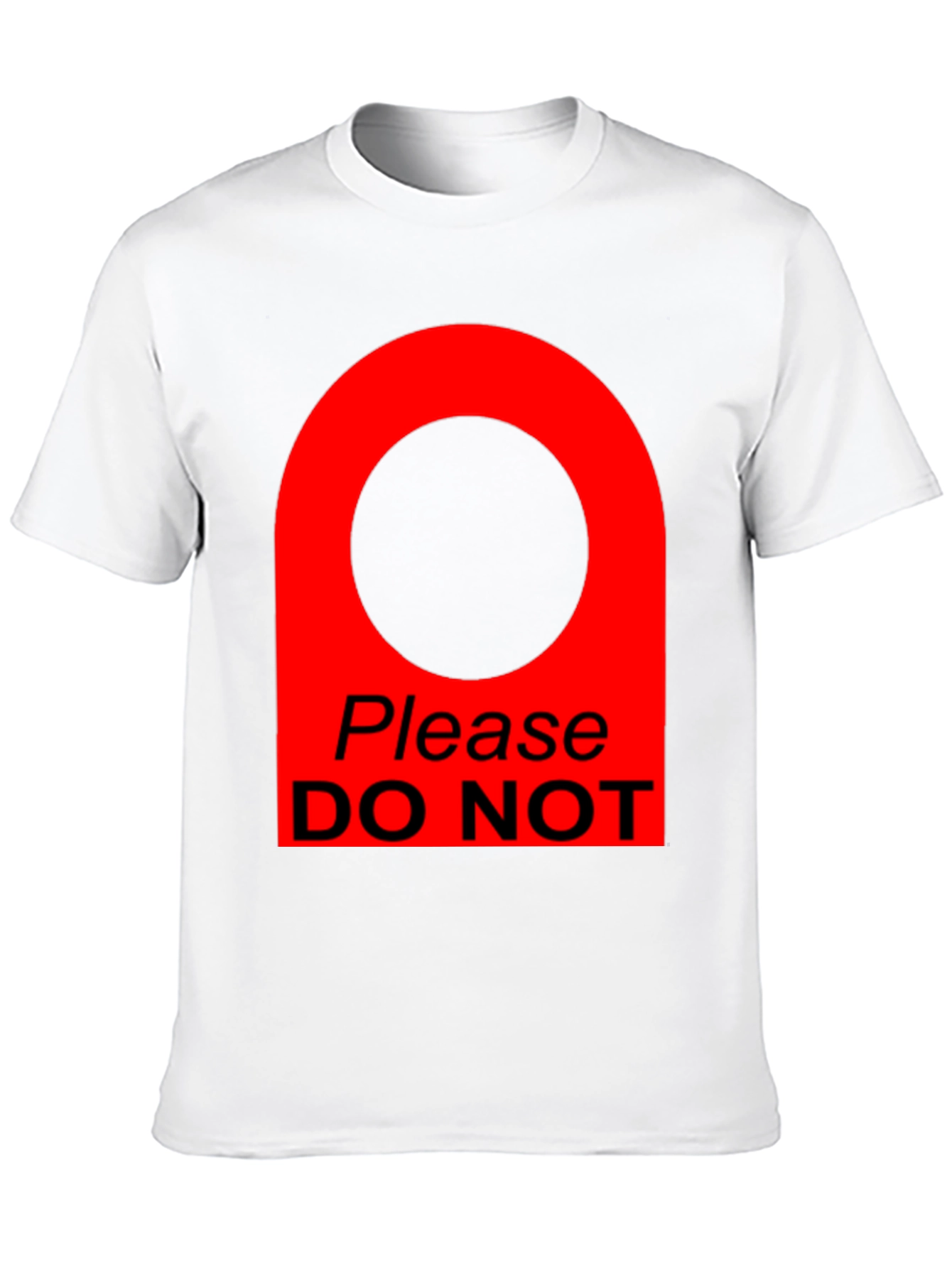 Please Do Not Disturb Novelty Graphic Tee