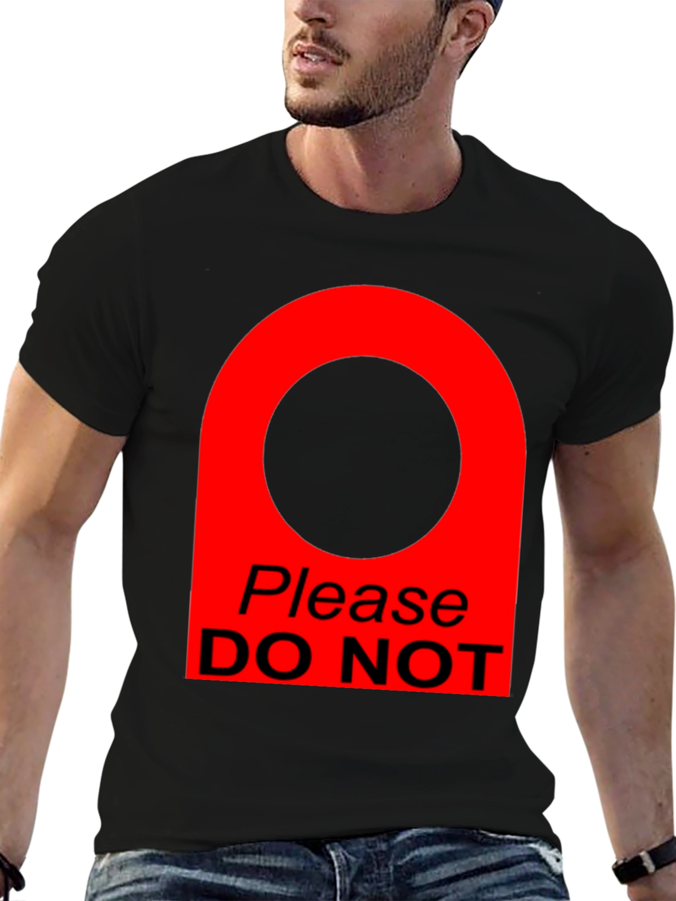 Please Do Not Disturb Novelty Graphic Tee