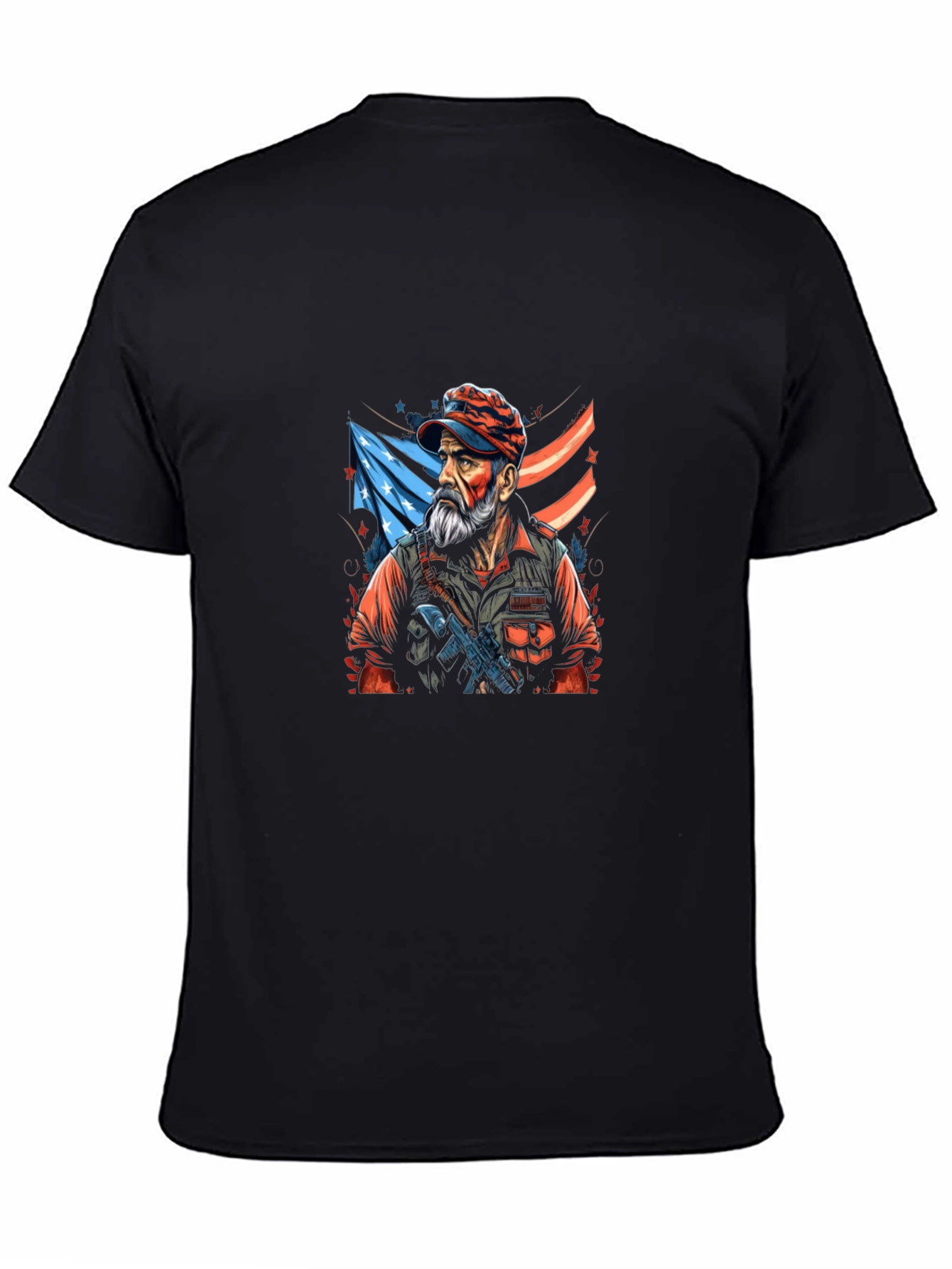 Patriotic Warrior Graphic Tee