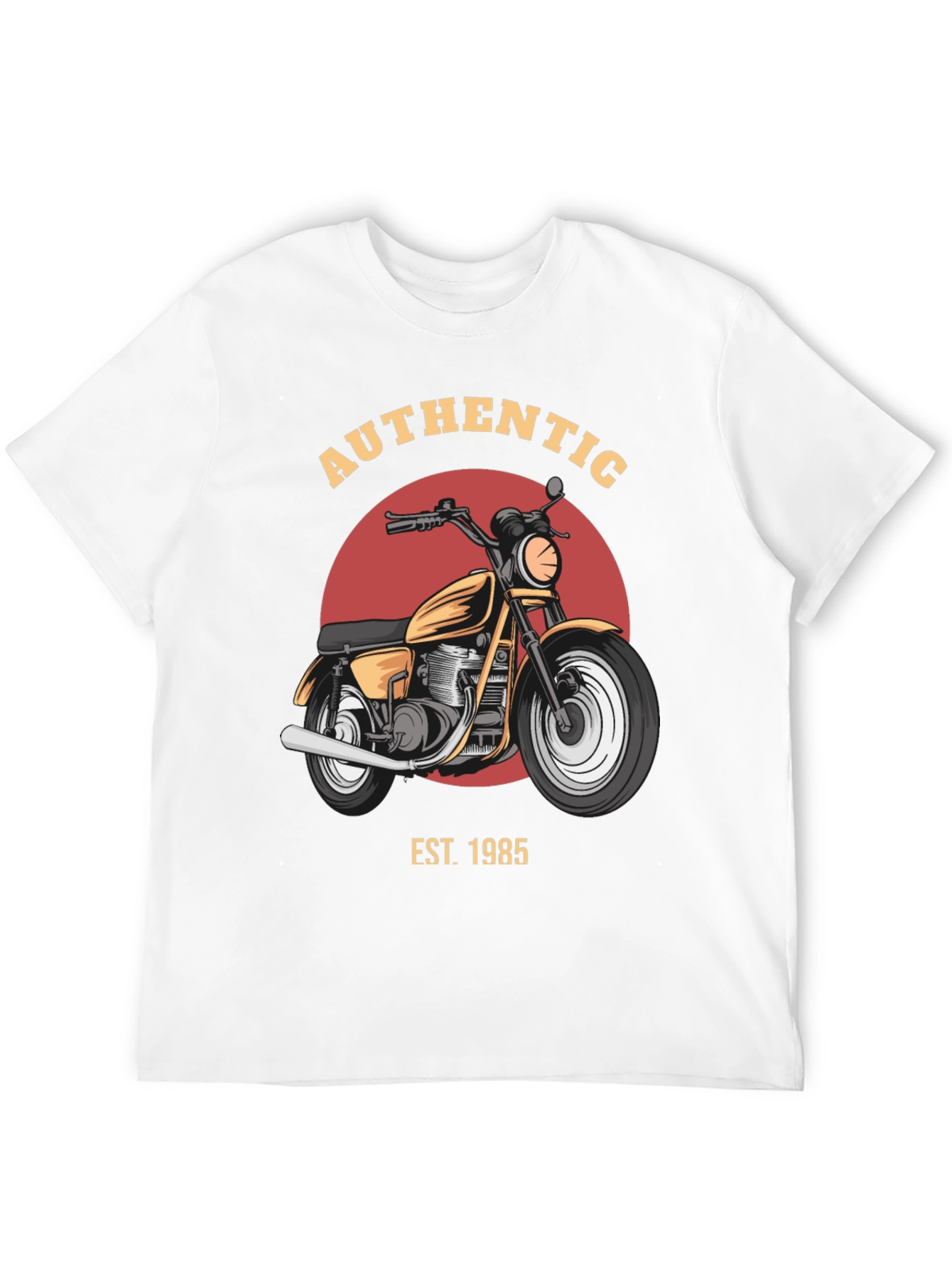 Authentic Motorcycle T-Shirt - Est. 1985