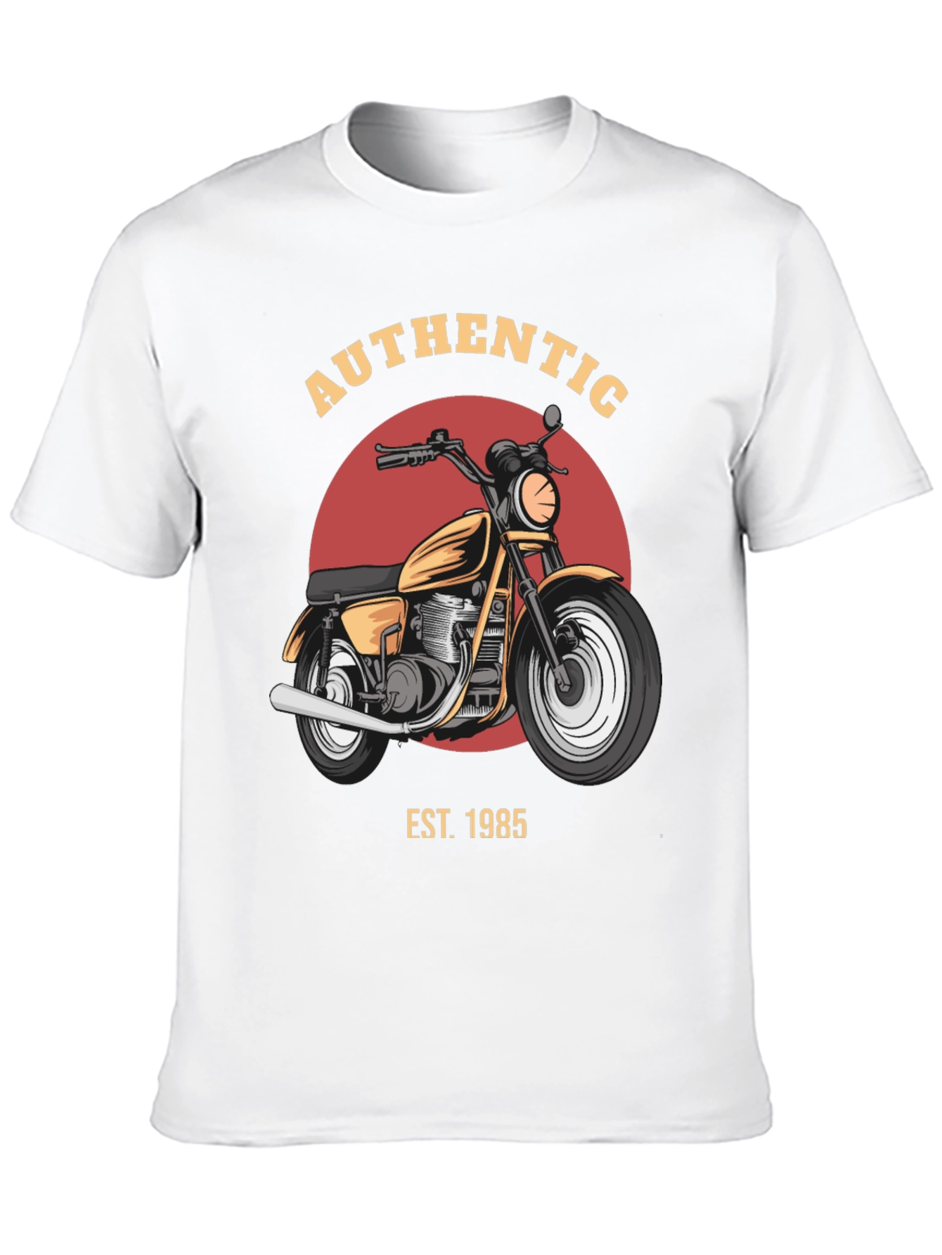 Authentic Motorcycle T-Shirt - Est. 1985
