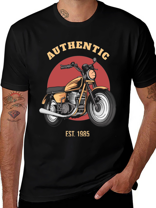 Authentic Motorcycle T-Shirt - Est. 1985