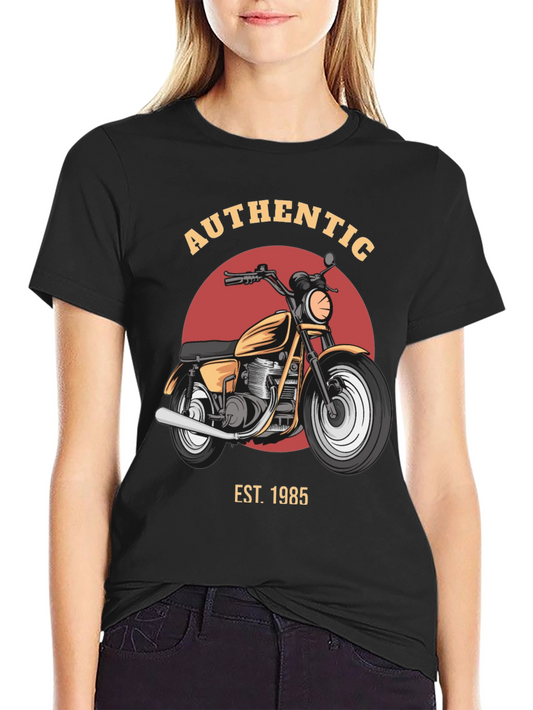 Authentic Motorcycle T-Shirt - Est. 1985