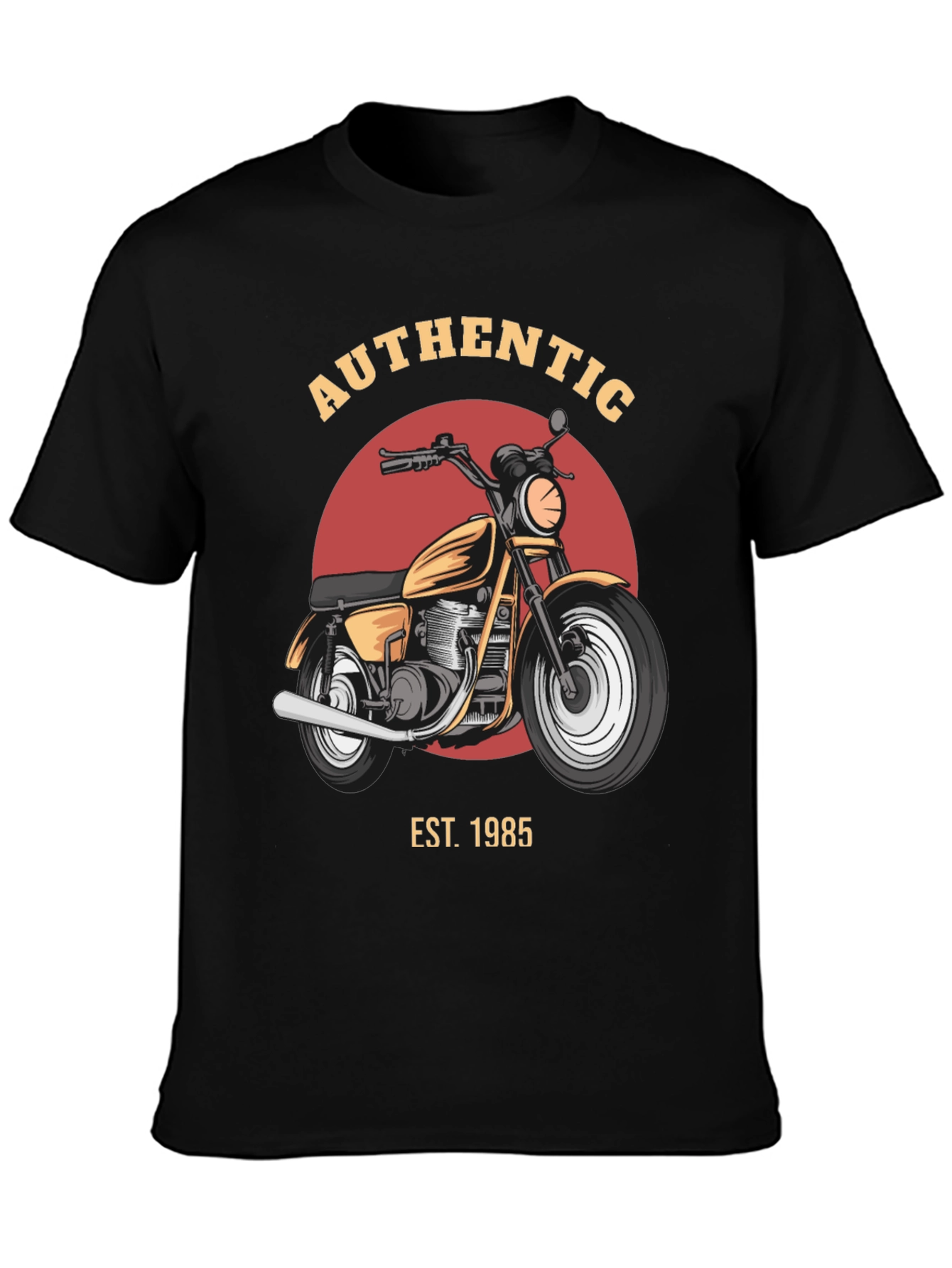 Authentic Motorcycle T-Shirt - Est. 1985
