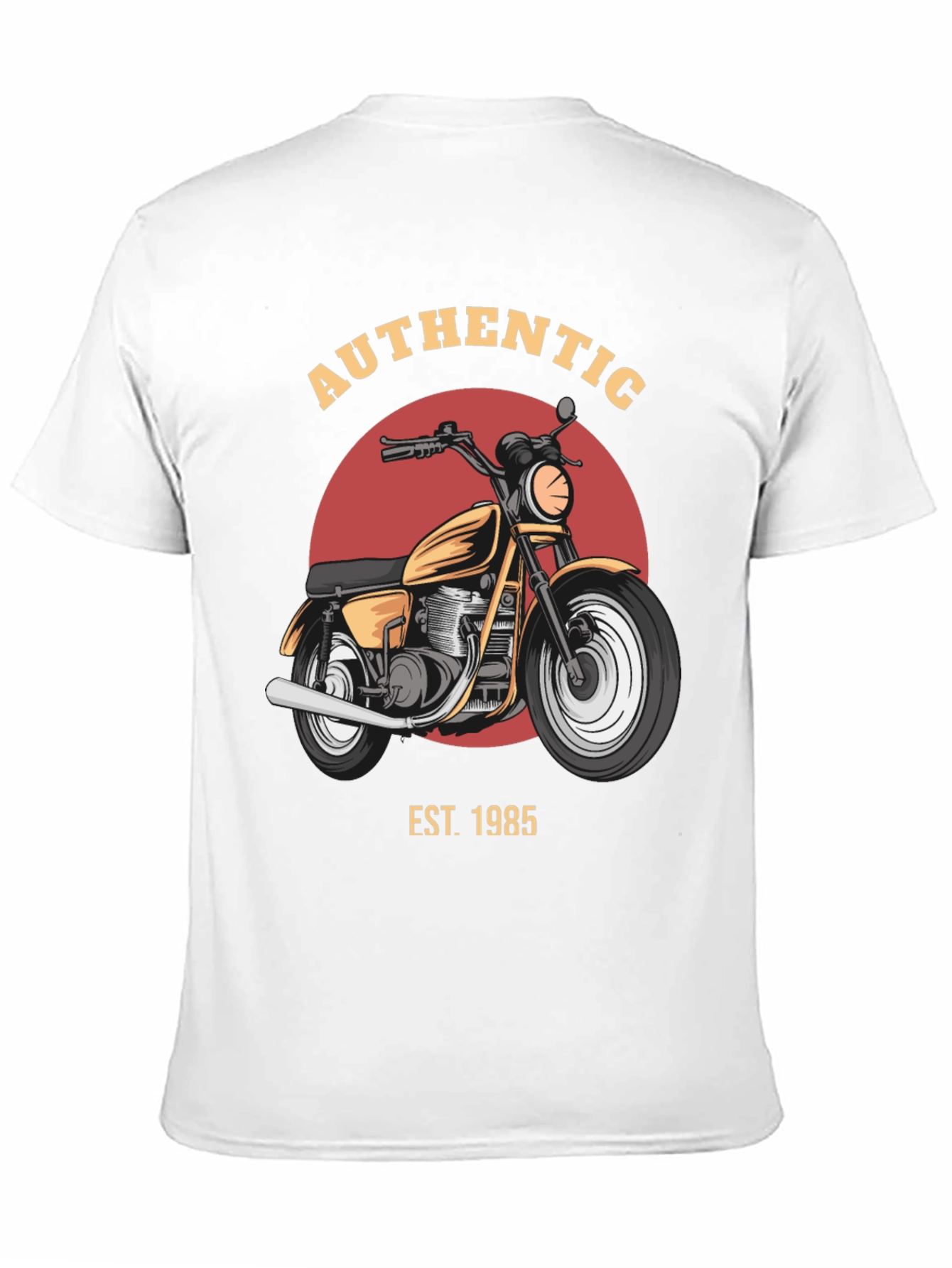 Authentic Motorcycle T-Shirt - Est. 1985