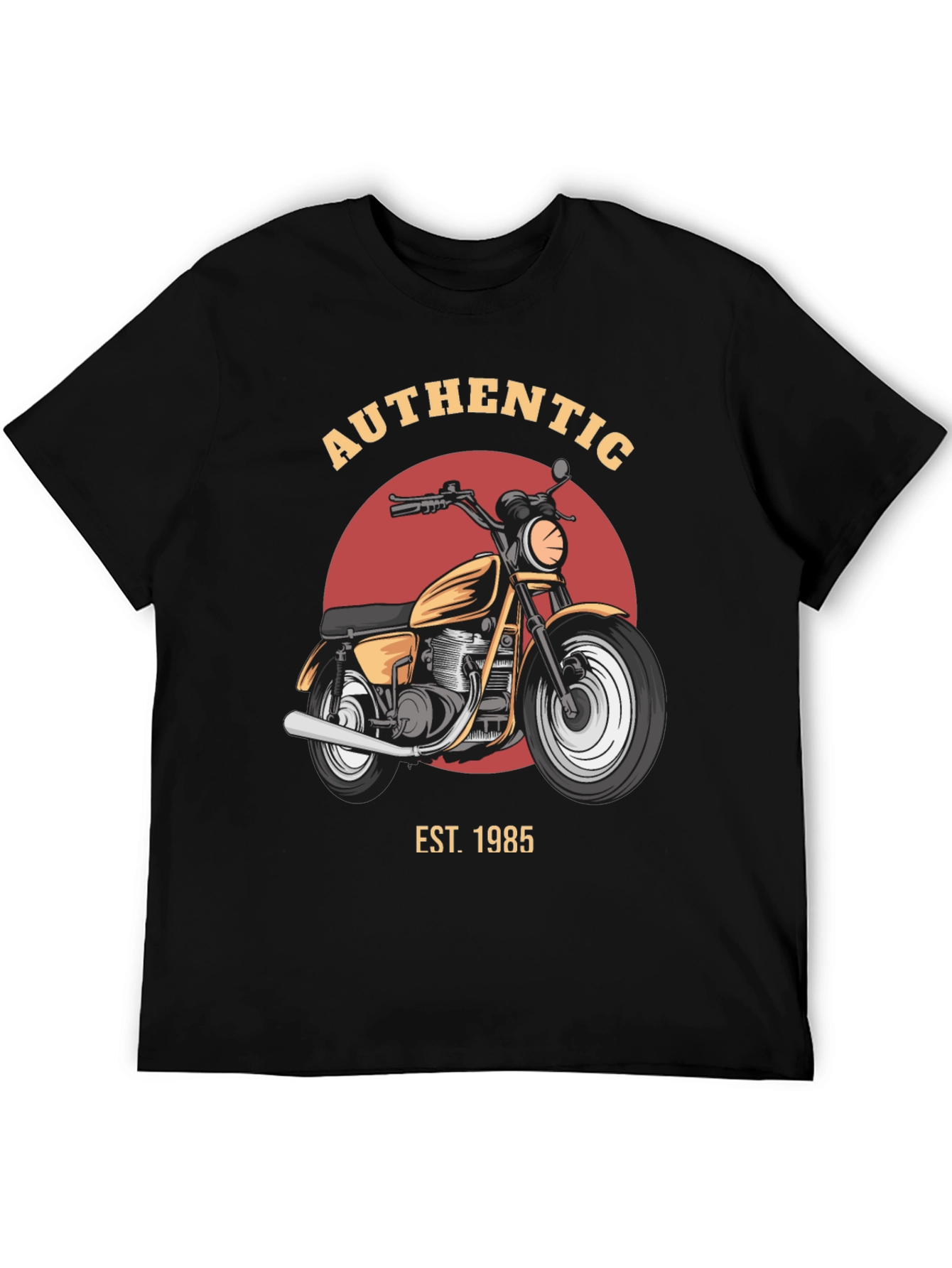 Authentic Motorcycle T-Shirt - Est. 1985