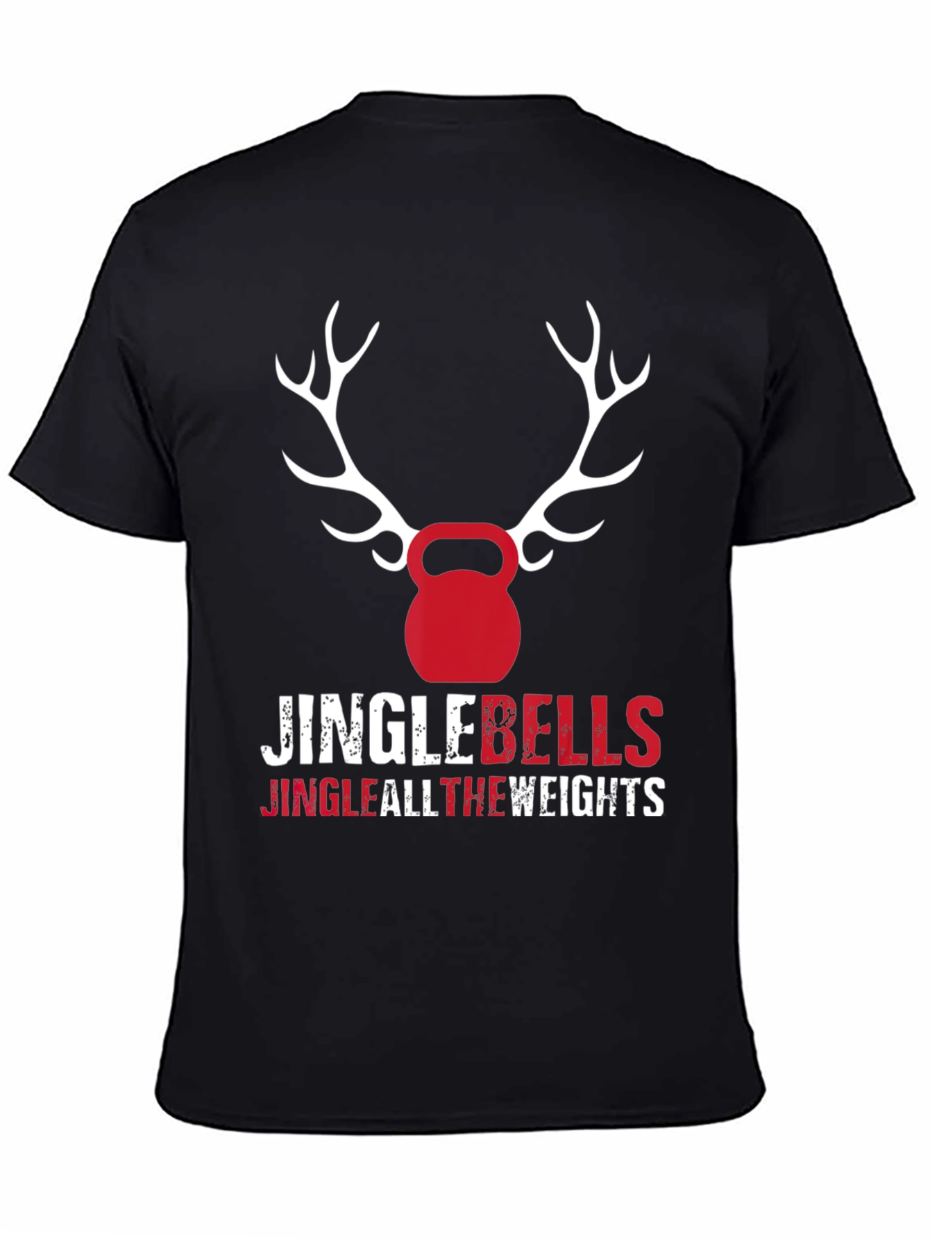 Jingle Bells Jingle All The Weights T-Shirt