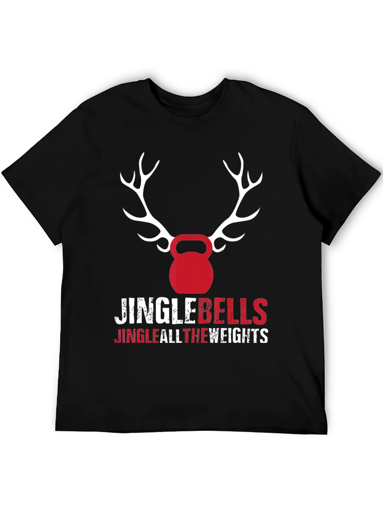 Jingle Bells Jingle All The Weights T-Shirt