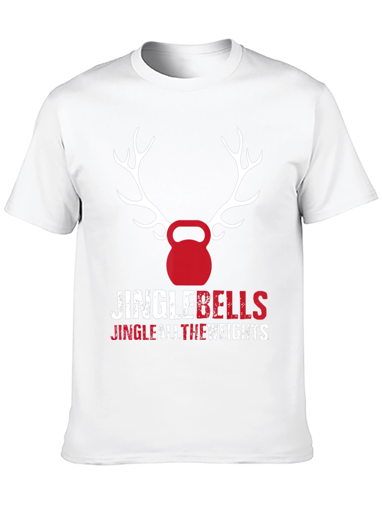 Jingle Bells Jingle All The Weights T-Shirt
