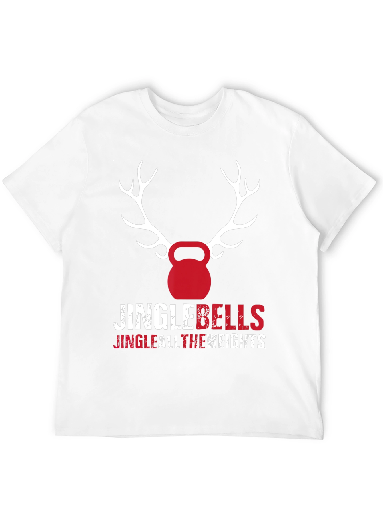 Jingle Bells Jingle All The Weights T-Shirt