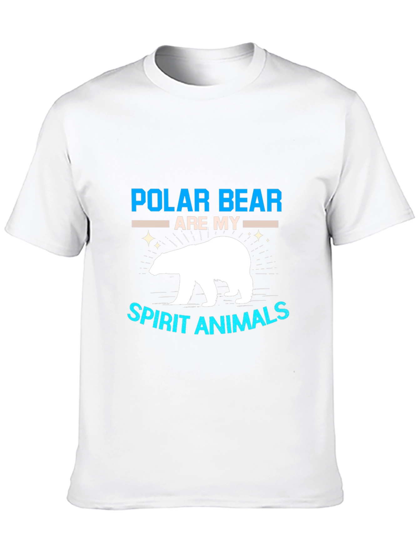 Polar Bear Spirit Animal Graphic T-Shirt