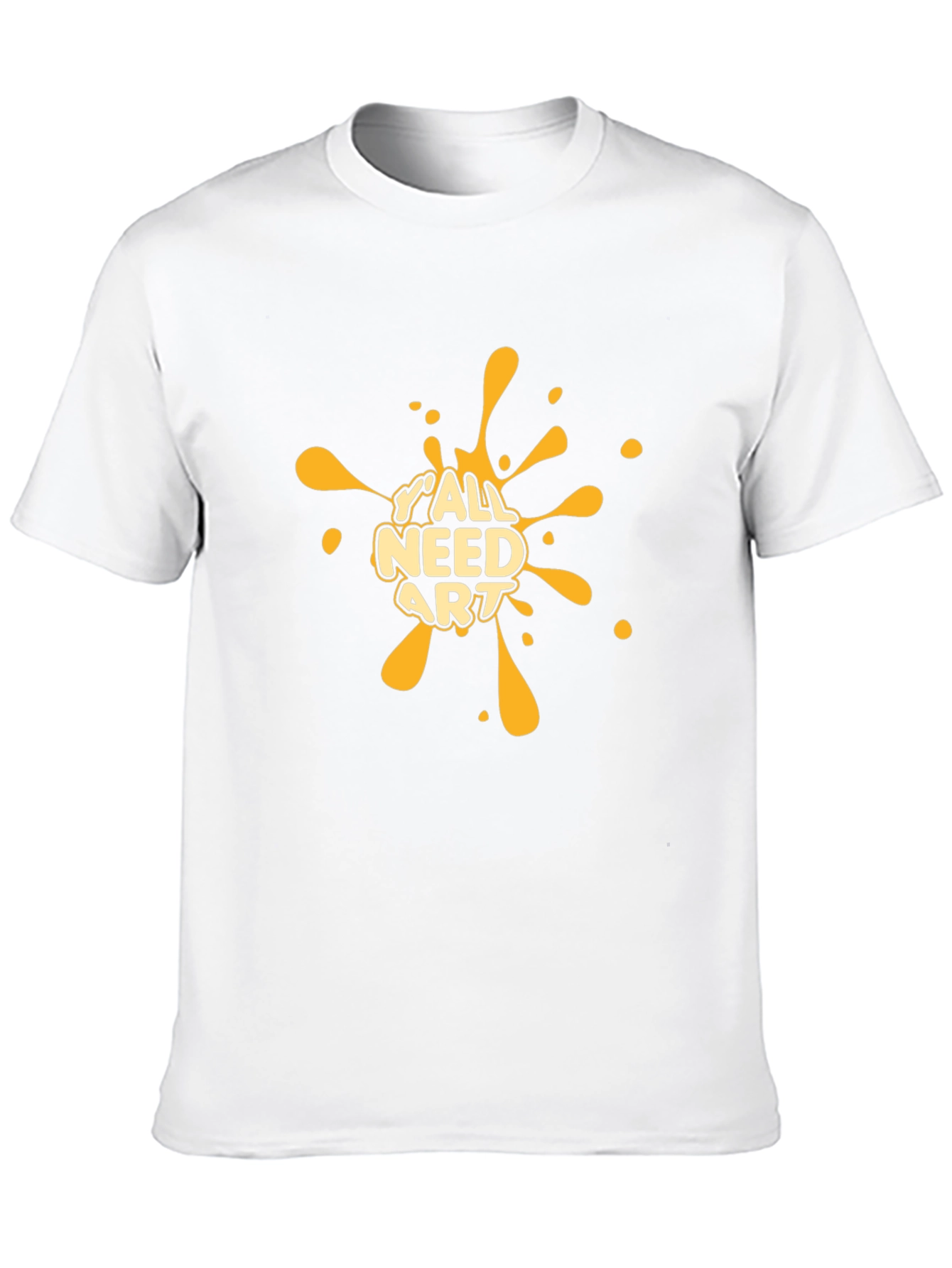 Yall Need Art Black T-Shirt - Graphic Tee
