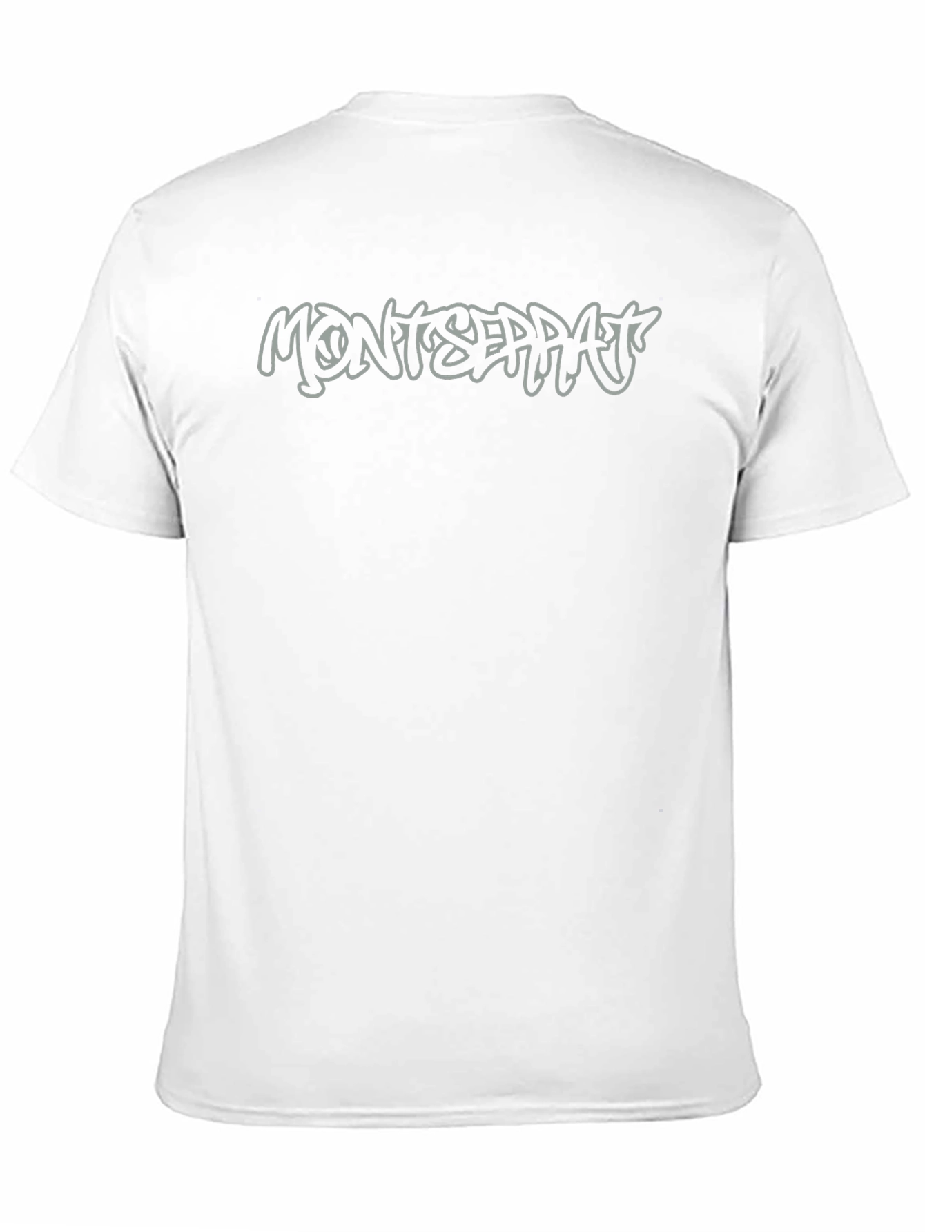Montserrat Graphic Print Black T-Shirt