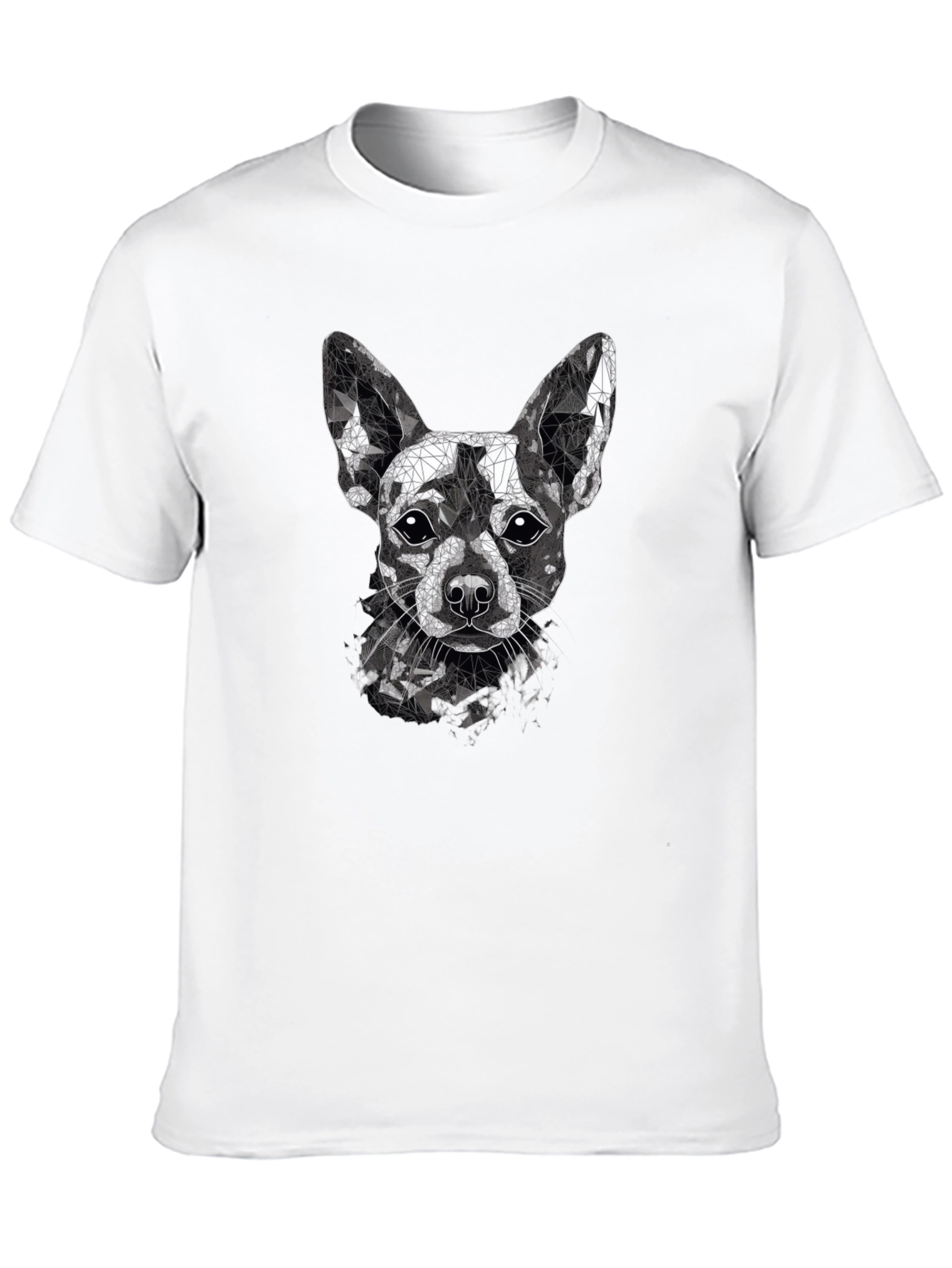 Geometric Chihuahua Graphic Tee