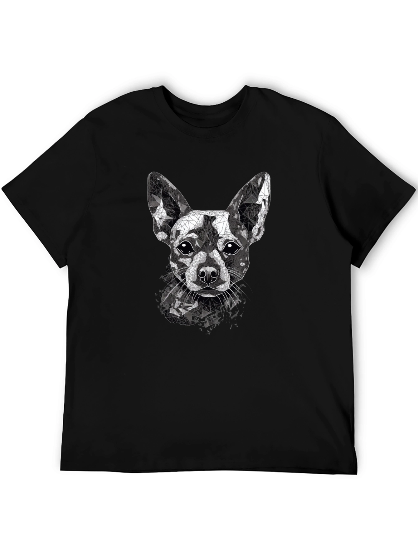 Geometric Chihuahua Graphic Tee