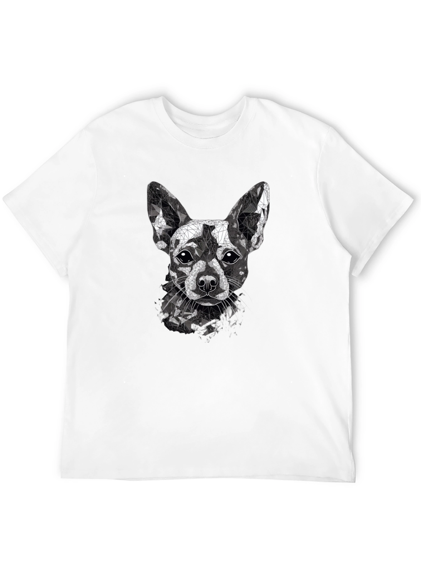 Geometric Chihuahua Graphic Tee