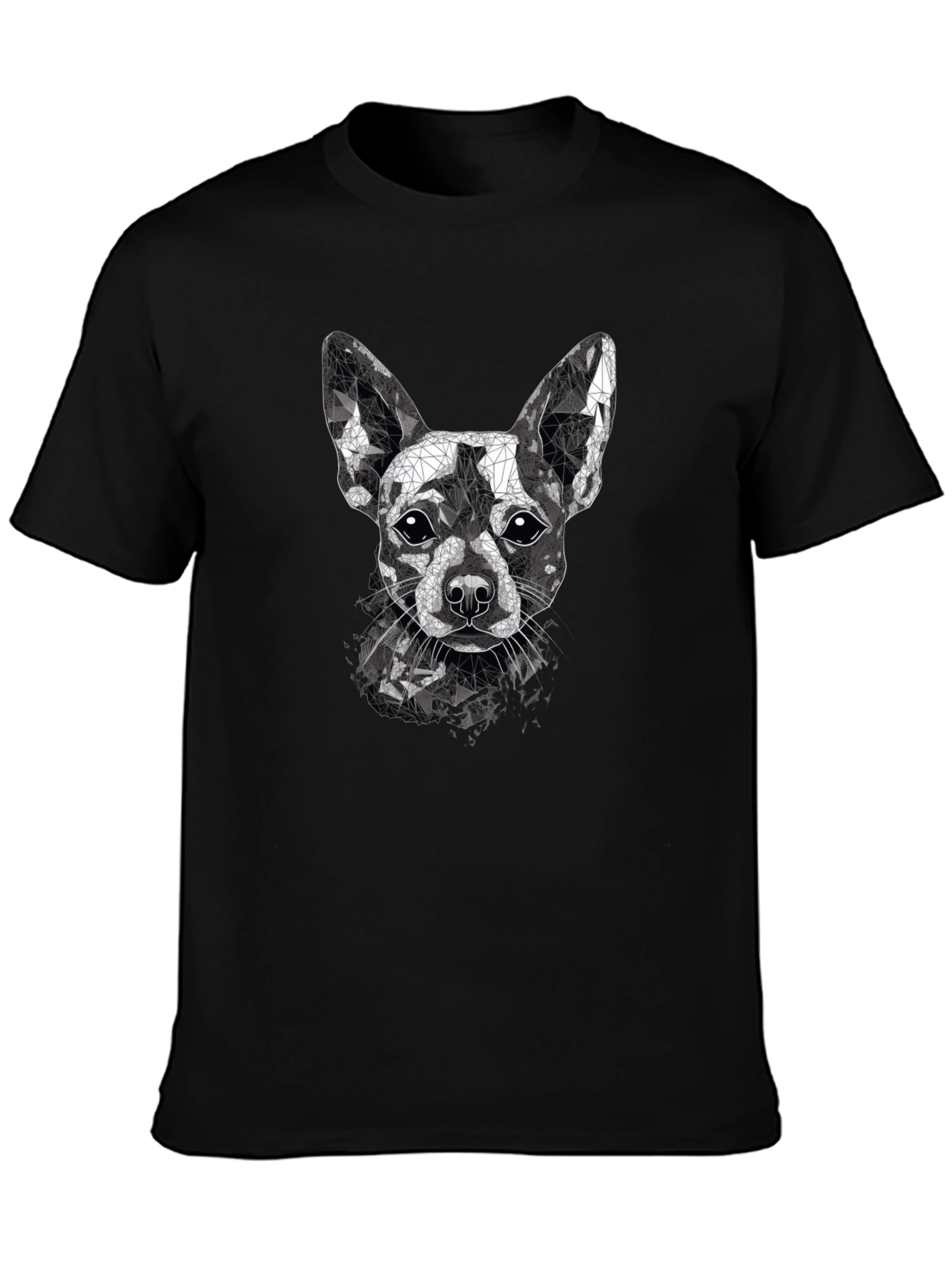Geometric Chihuahua Graphic Tee