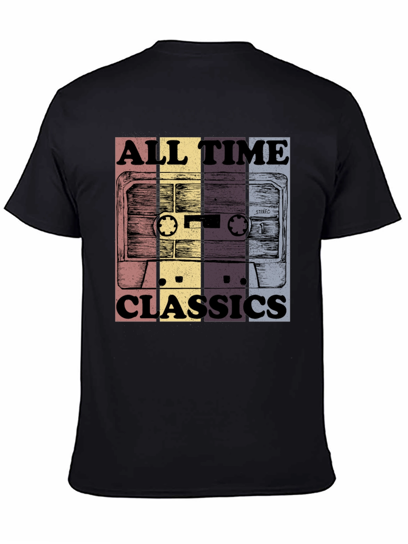All Time Classics Retro Cassette Tape T-Shirt