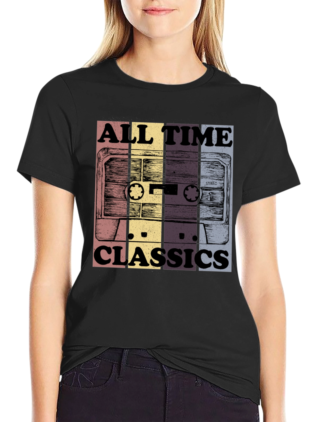 All Time Classics Retro Cassette Tape T-Shirt