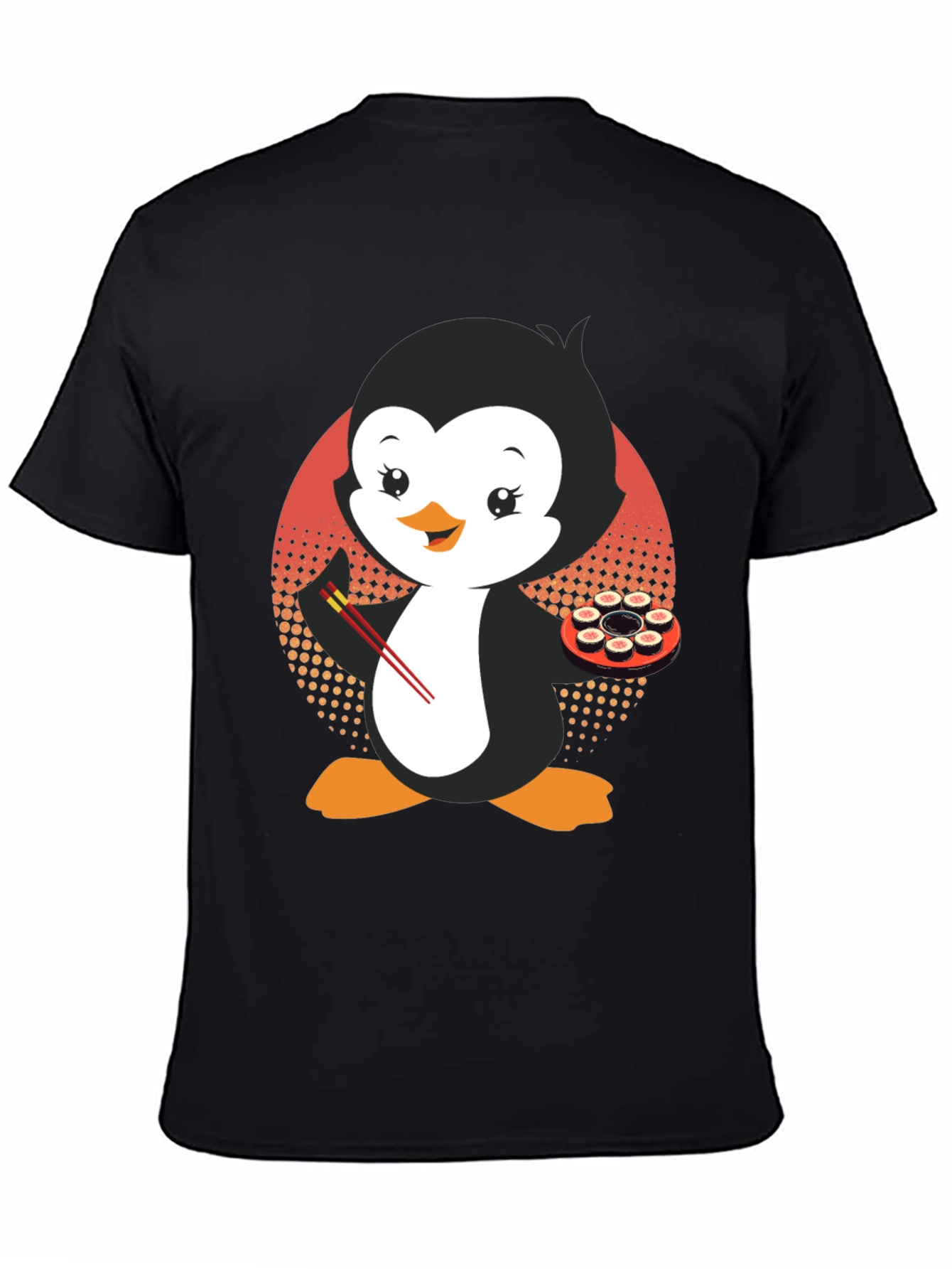 Penguin Sushi Lover T-Shirt - Cute & Stylish!