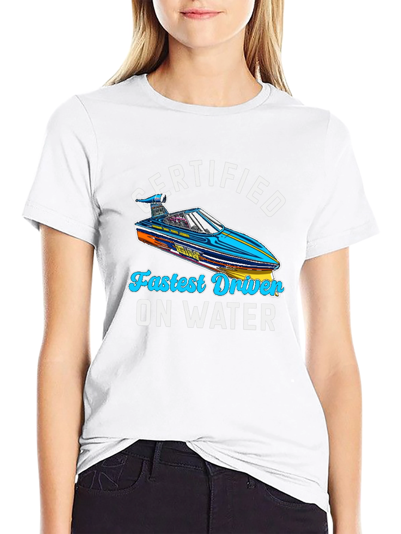 Certified Fastest Driver On Water T-Shirt