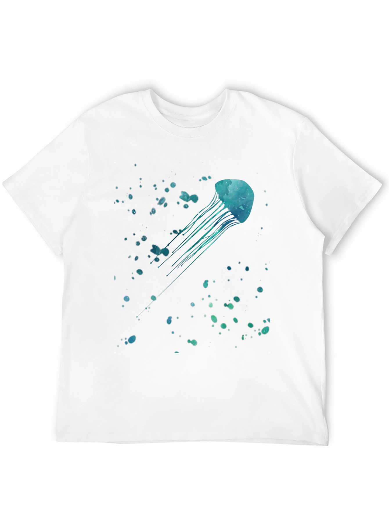 Jellyfish Graphic Black T-Shirt