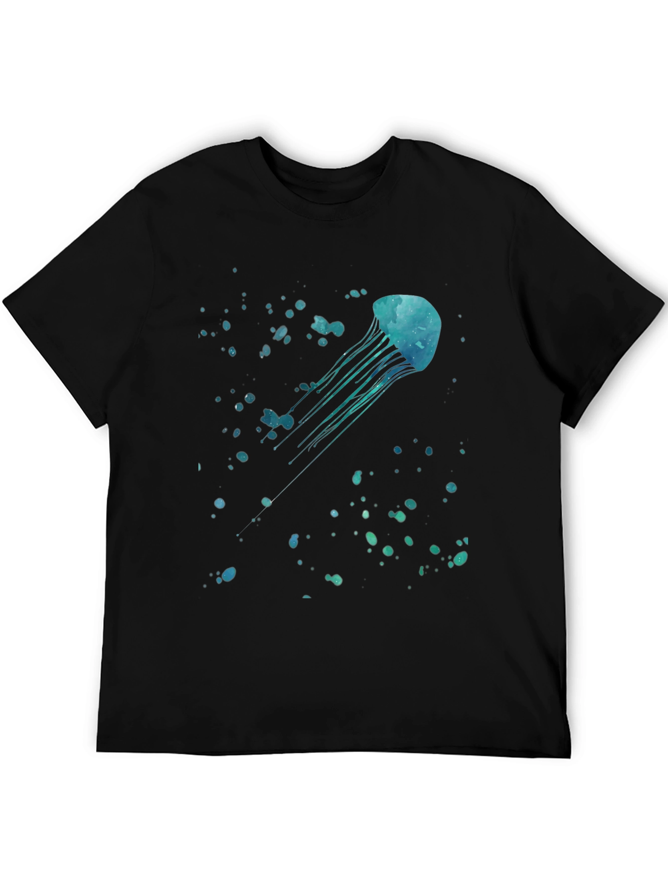 Jellyfish Graphic Black T-Shirt