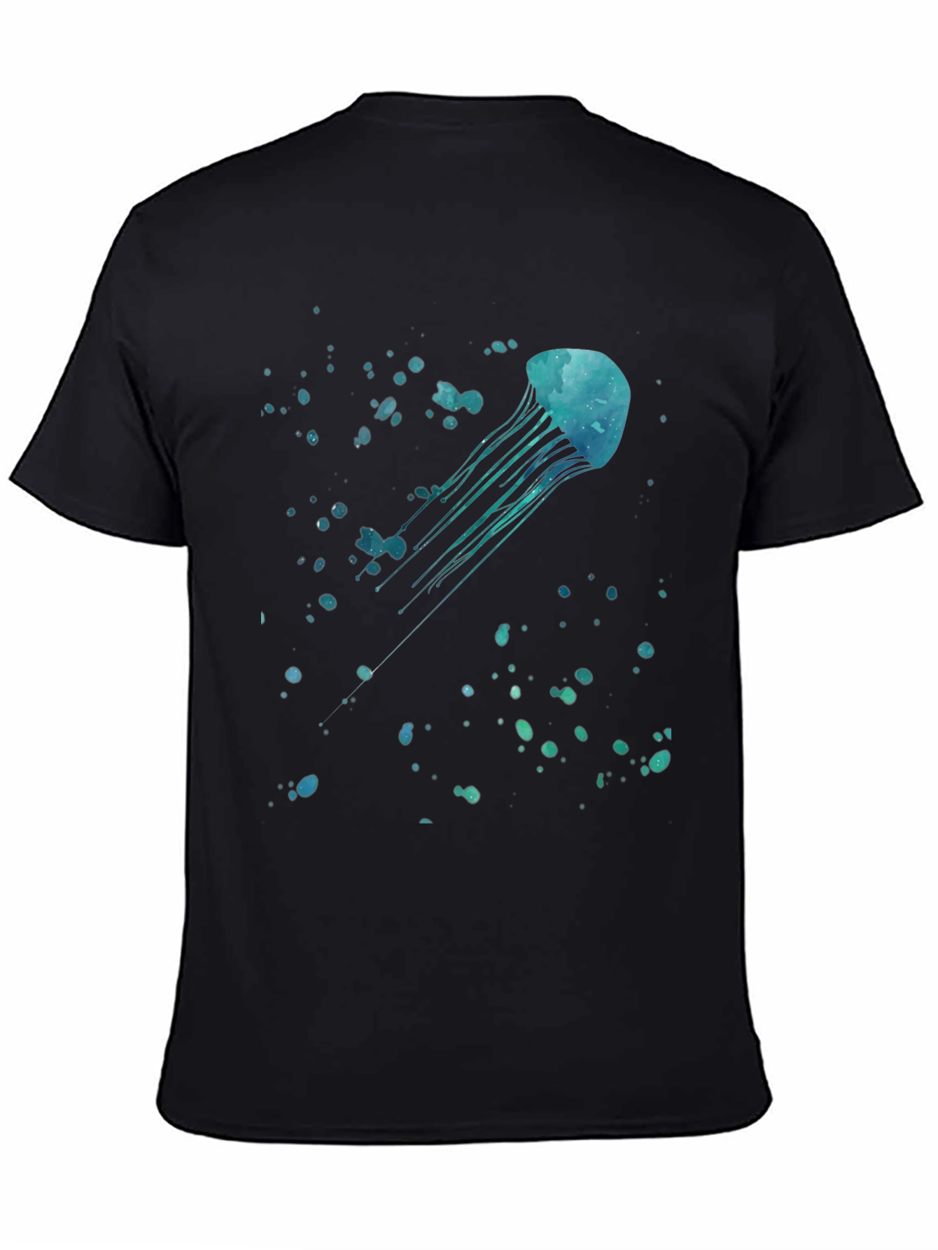 Jellyfish Graphic Black T-Shirt