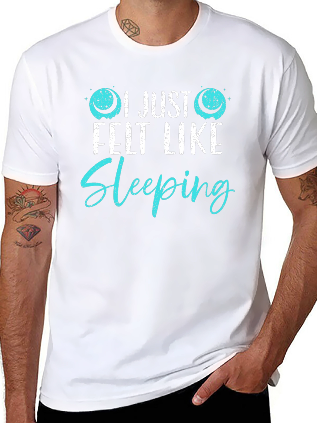 I Just Felt Like Sleeping Funny Graphic T-Shirt