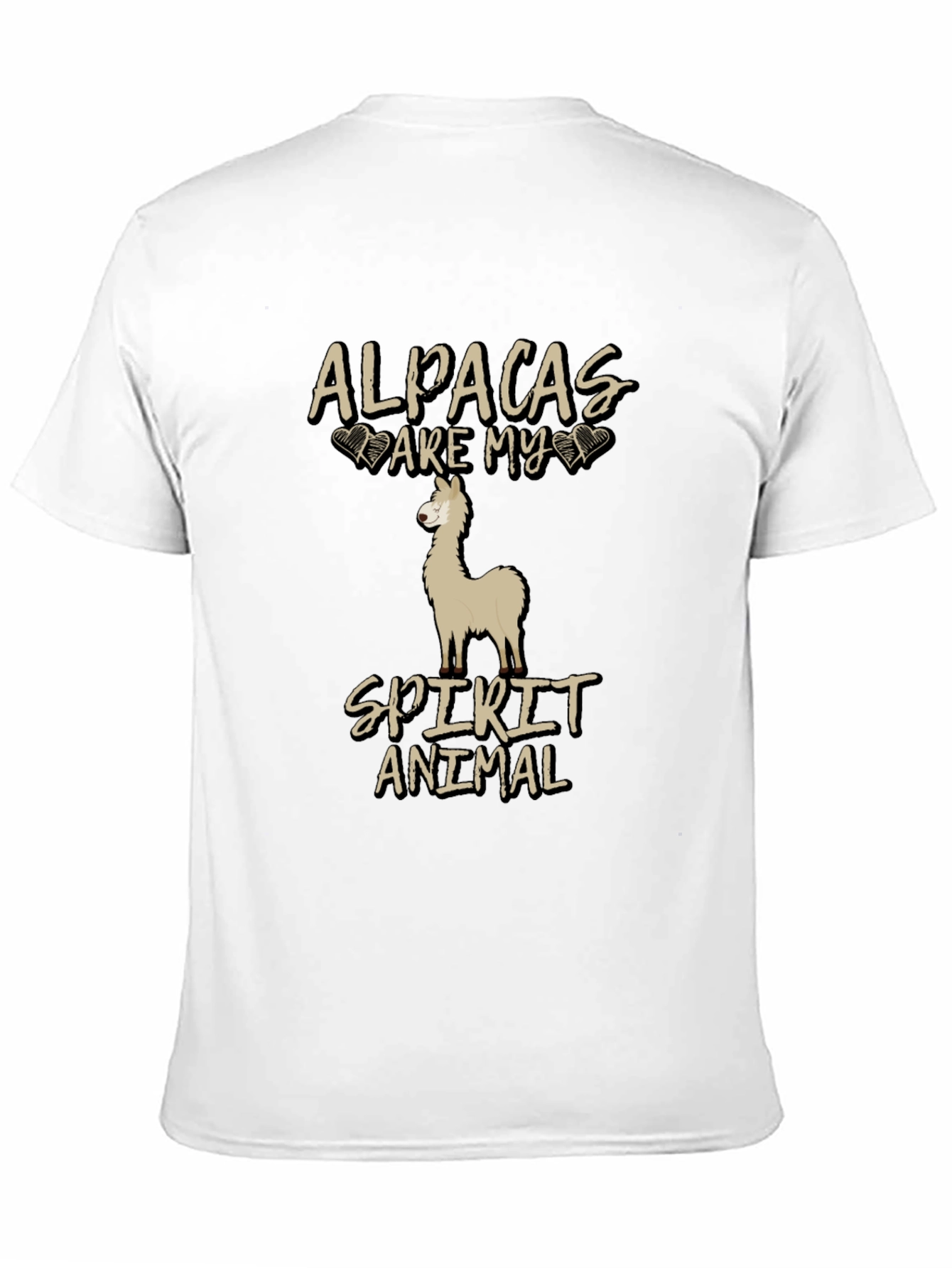 Alpacas are My Spirit Animal T-Shirt