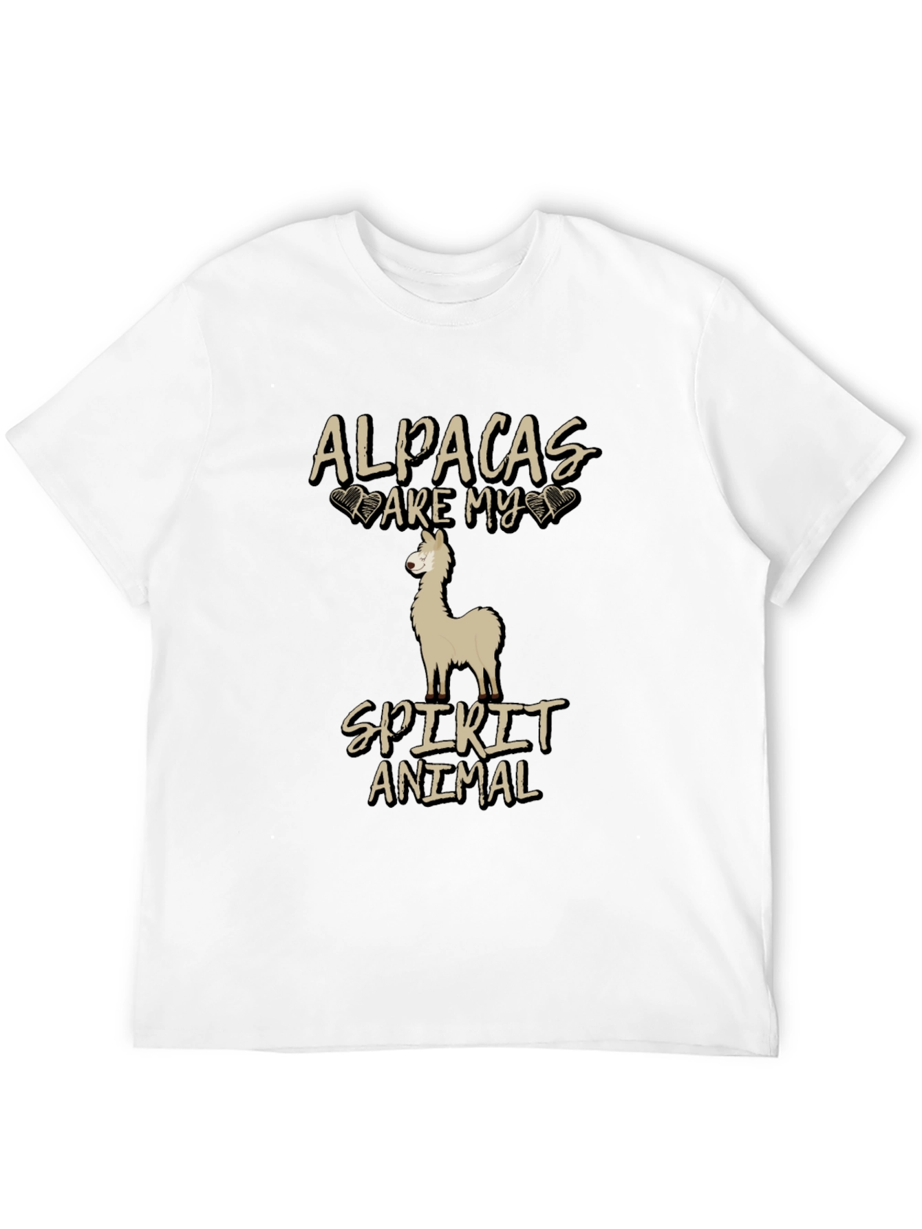 Alpacas are My Spirit Animal T-Shirt