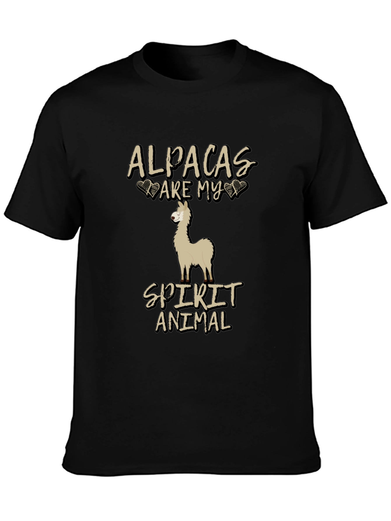 Alpacas are My Spirit Animal T-Shirt
