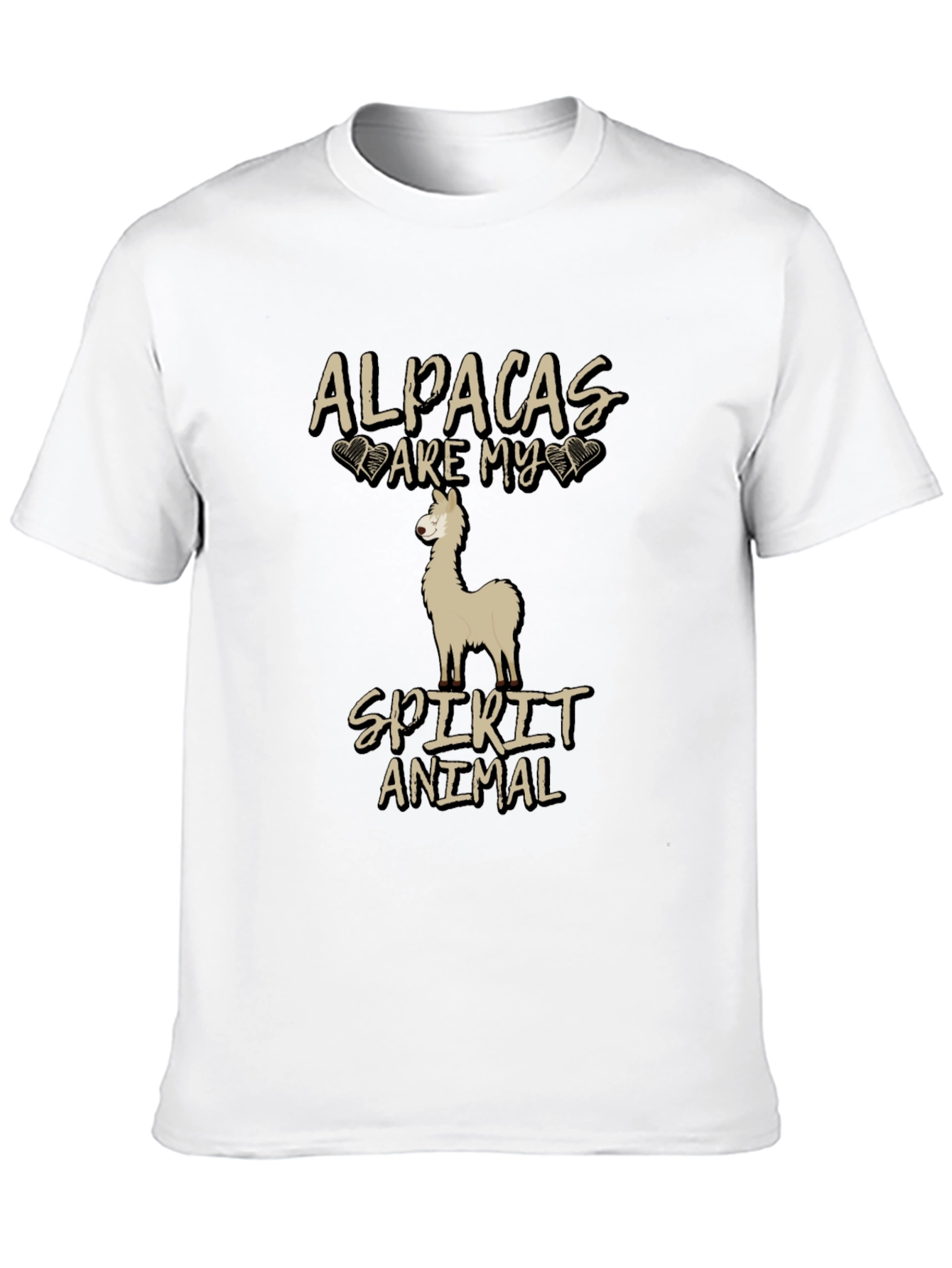 Alpacas are My Spirit Animal T-Shirt