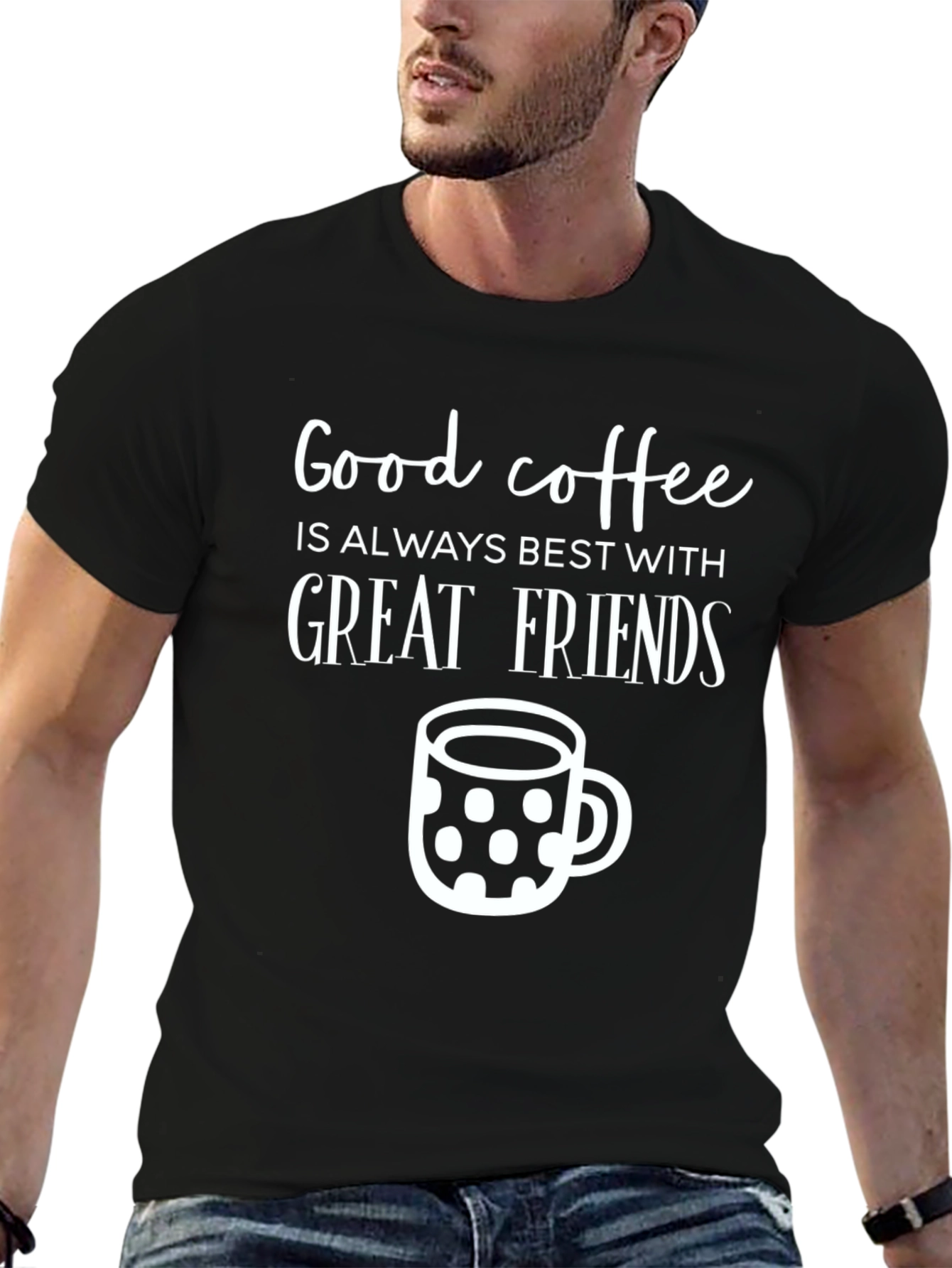 Good Coffee Great Friends T-Shirt