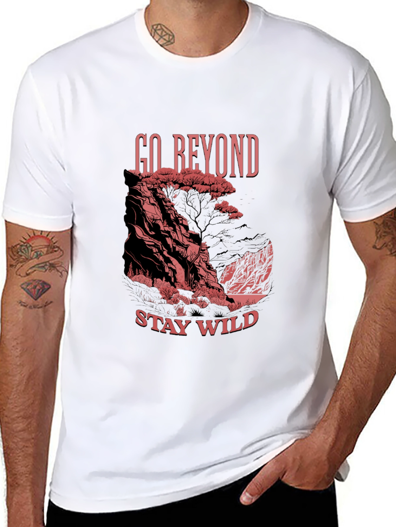 Go Beyond Stay Wild Graphic Tee