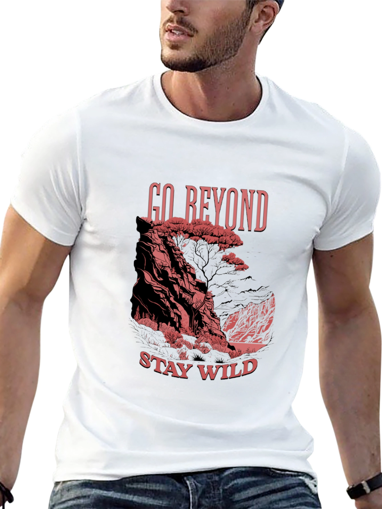Go Beyond Stay Wild Graphic Tee