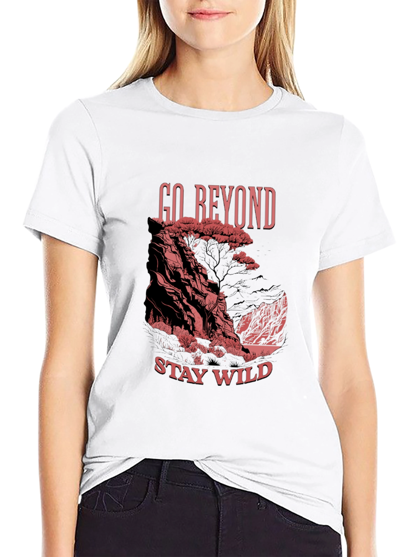 Go Beyond Stay Wild Graphic Tee