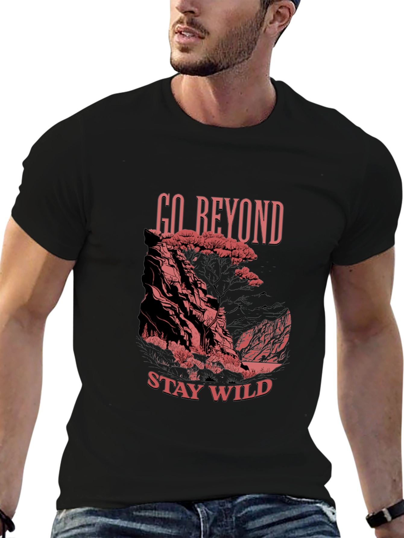 Go Beyond Stay Wild Graphic Tee