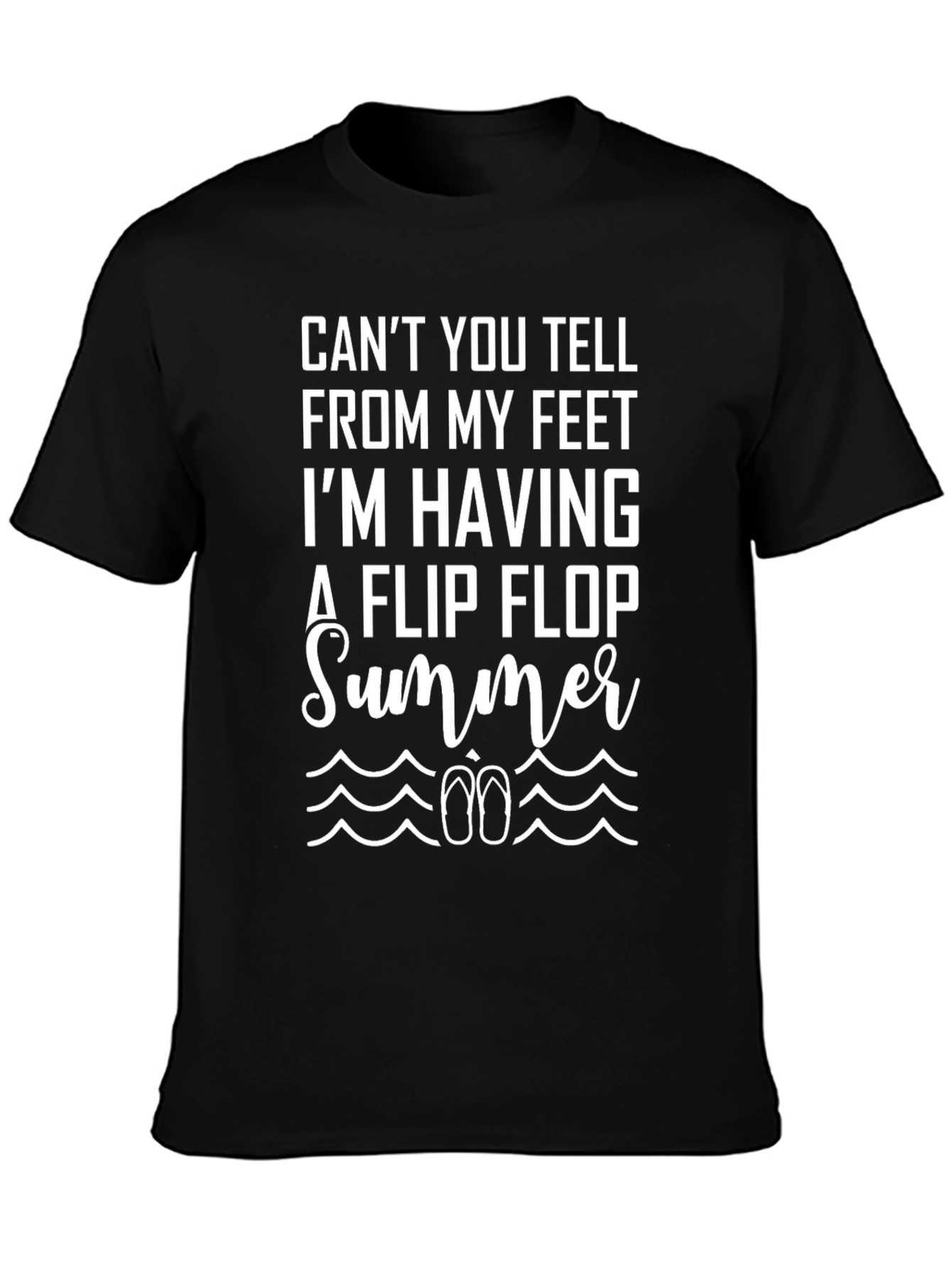 Flip Flop Summer T-Shirt - Beach Vibes